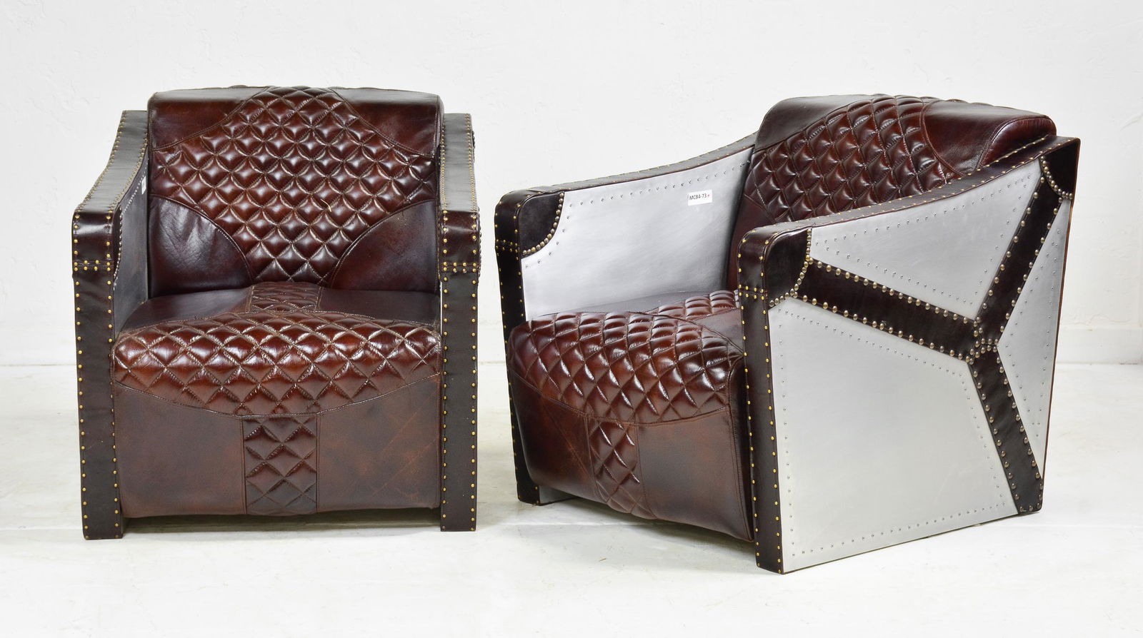 Pair Aviator / Blackhawk Style Lounge Chairs (1 of 3)