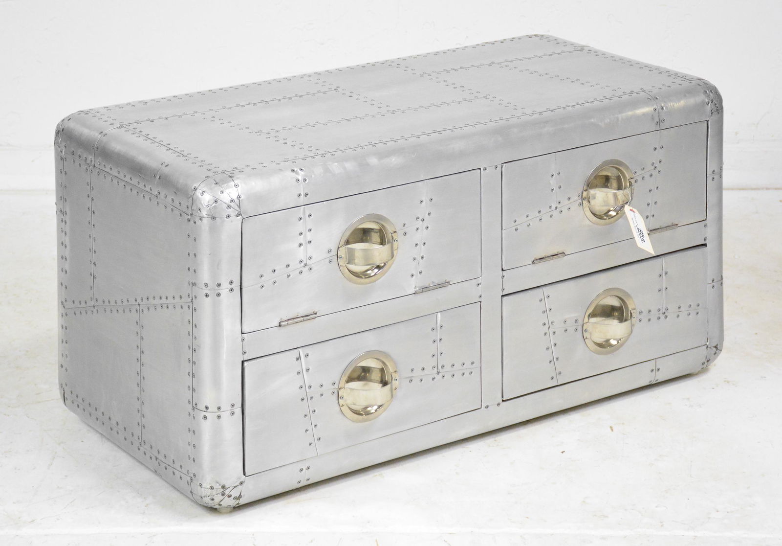 Aviator Spitfire / Style Aluminum Drop Down Chest (1 of 5)