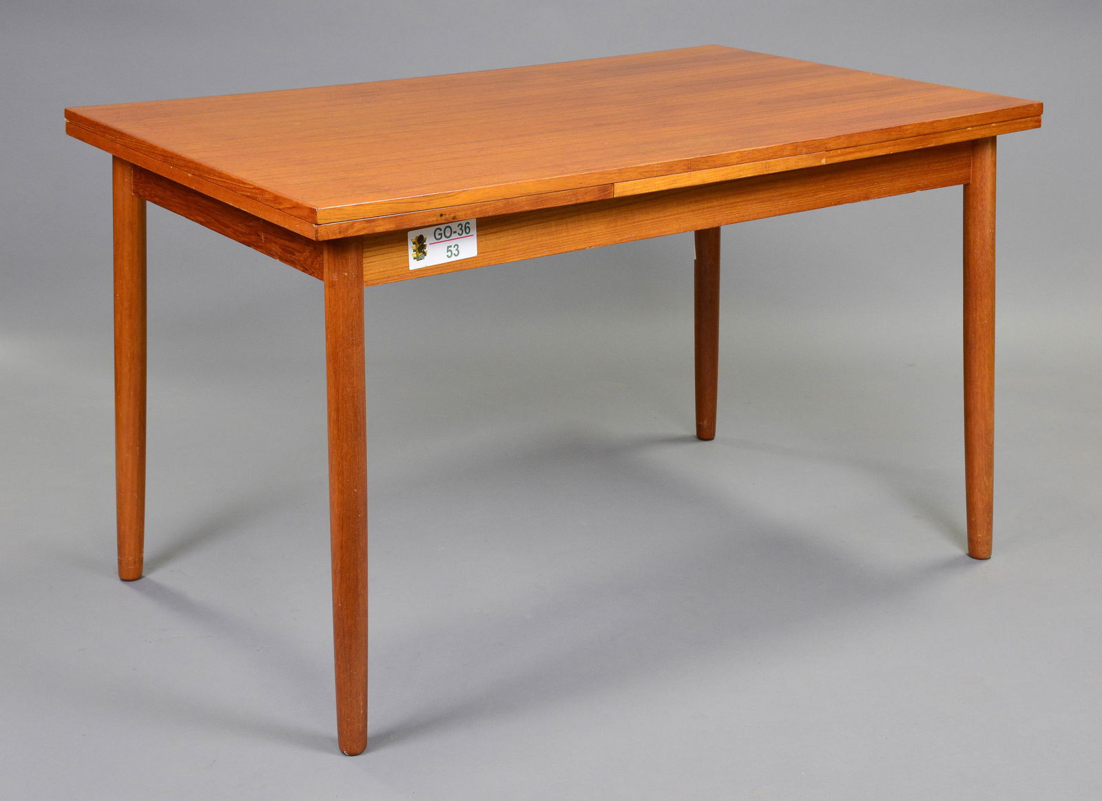 Danish Modern Draw Leaf Dining Table (1 of 5)