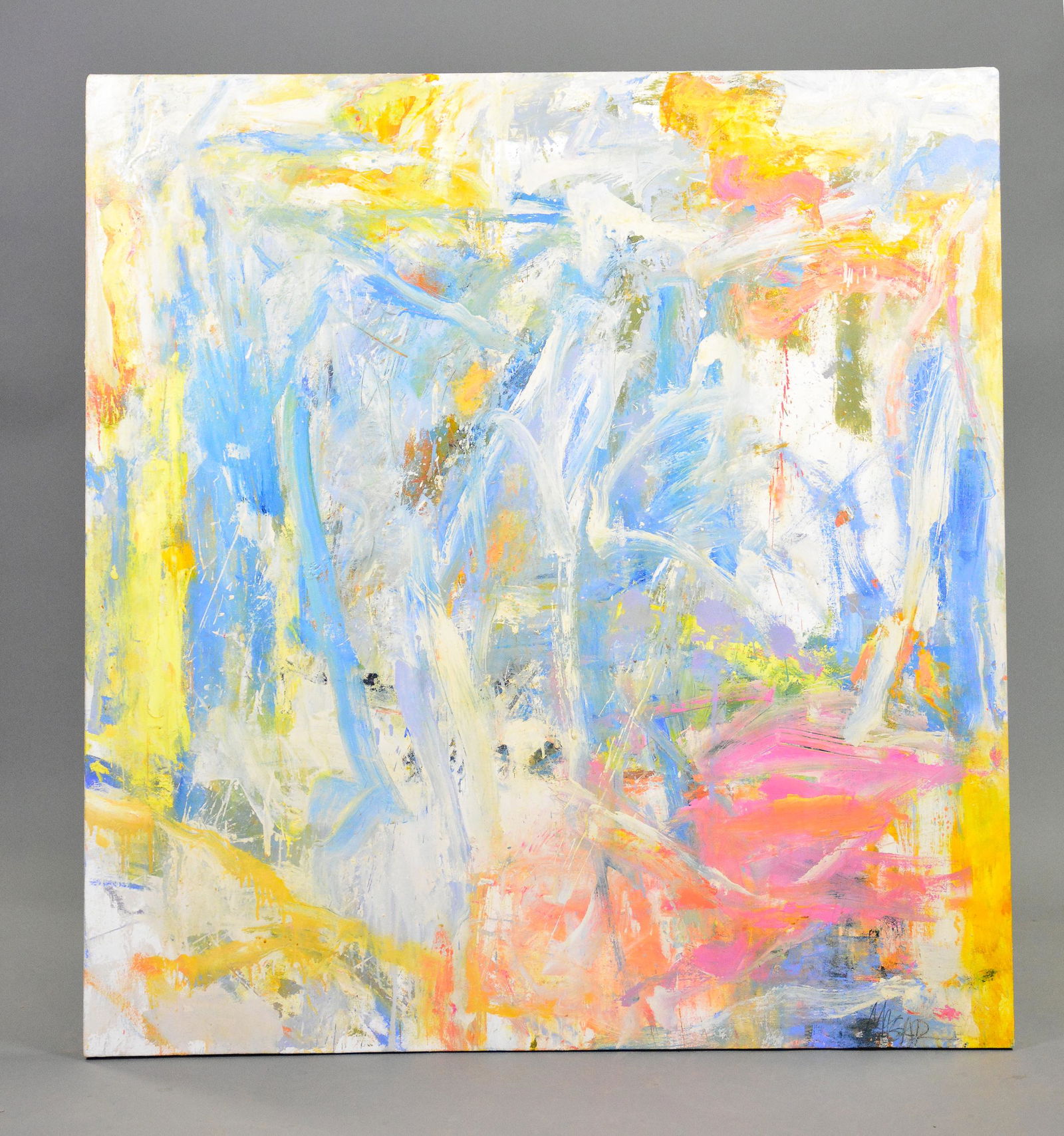 Abstract Art On Canvas - " The Illuminations " (1 of 5)