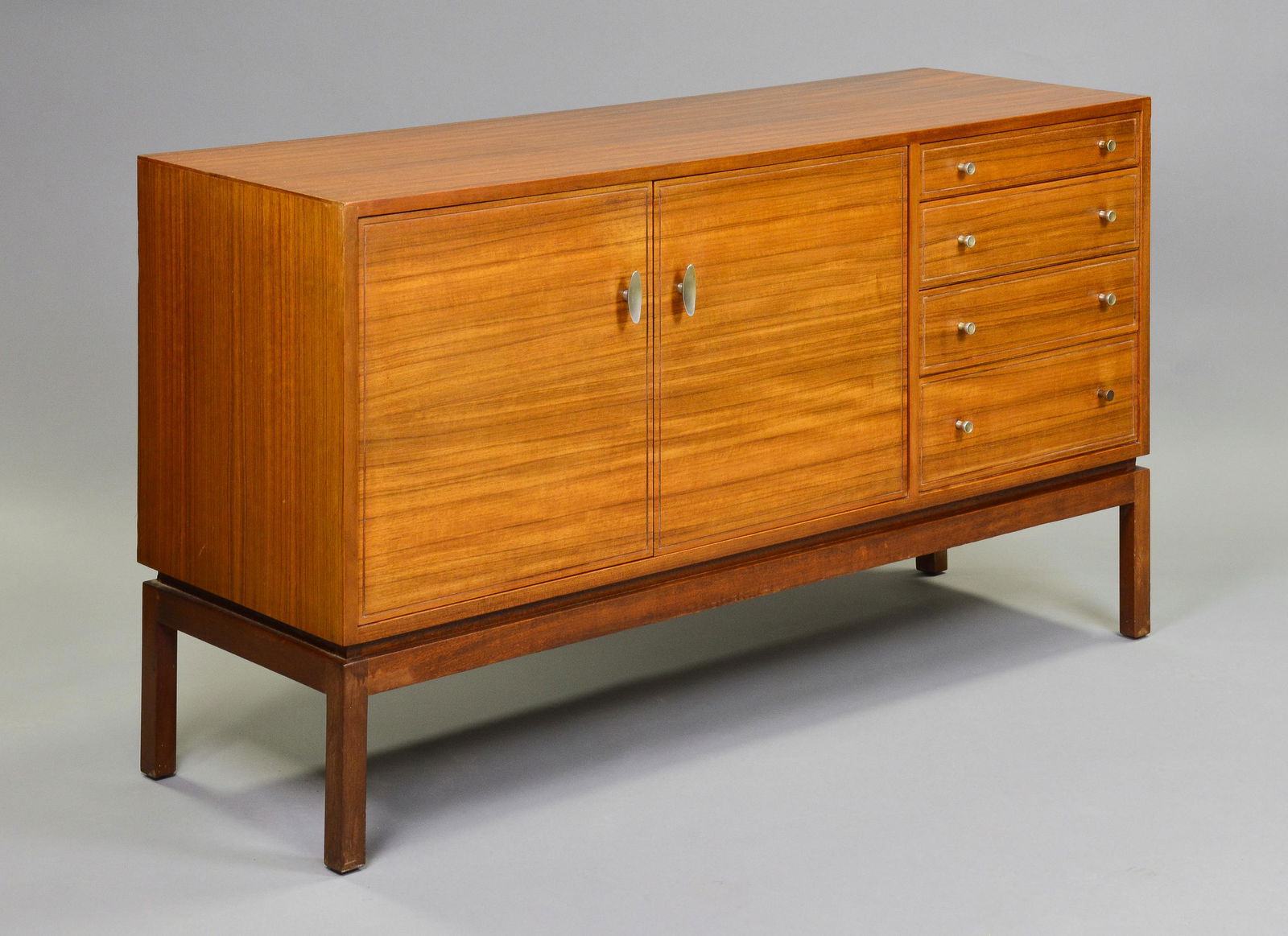 Mid Century Modern Sideboard With Brass Hardware (1 of 5)