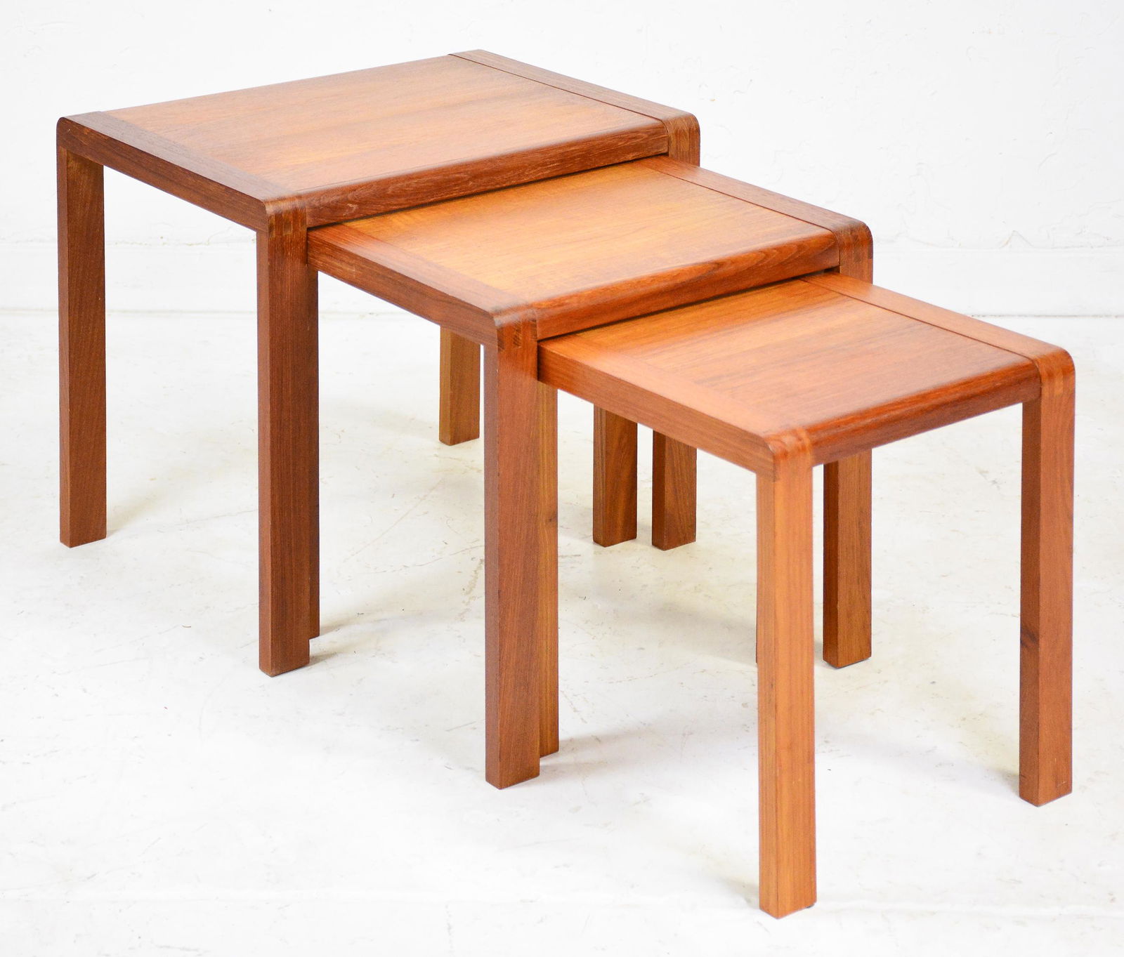 Danish Modern Teak Nesting Tables (1 of 2)