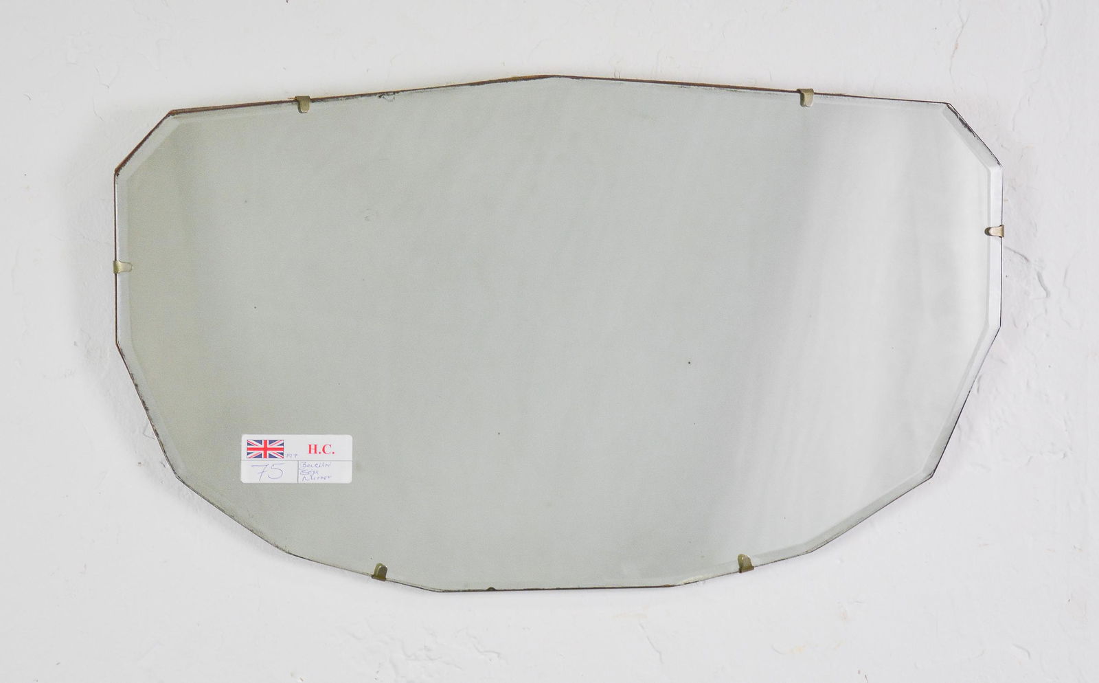 Mid Century Modern Beveled Mirror #1 (1 of 2)