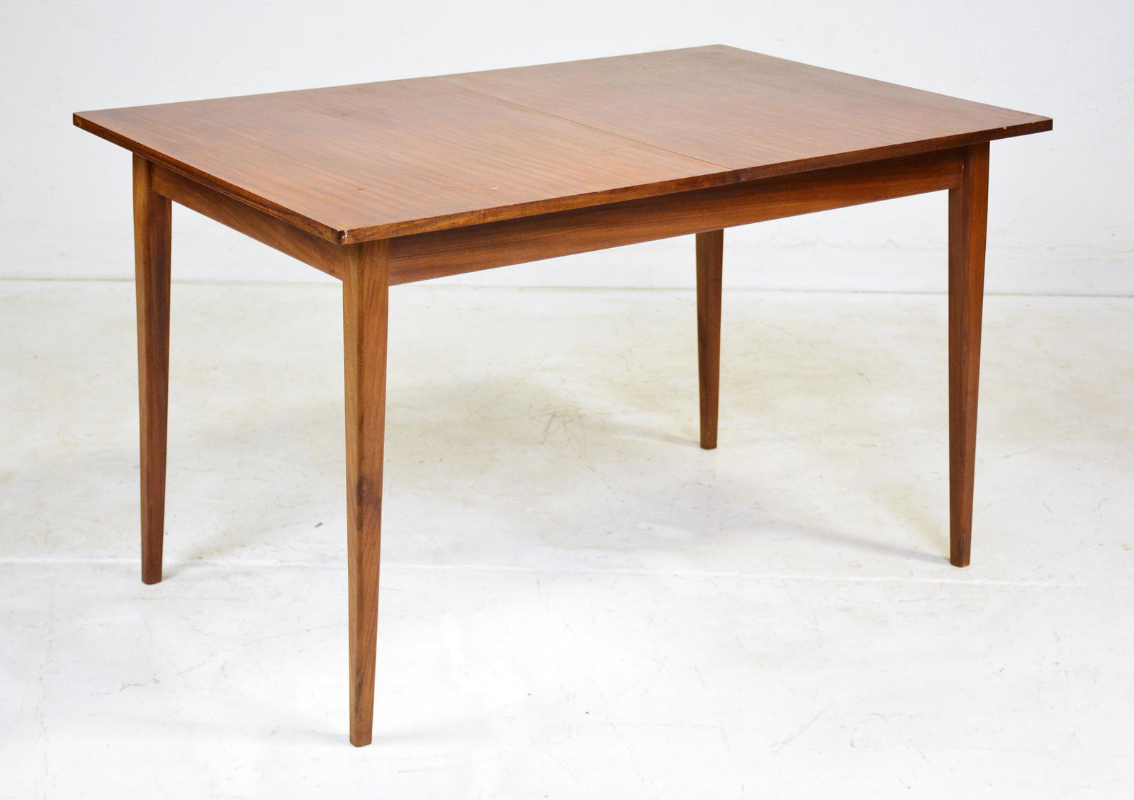 Mid Century Modern Dining Table With Leaf (1 of 7)