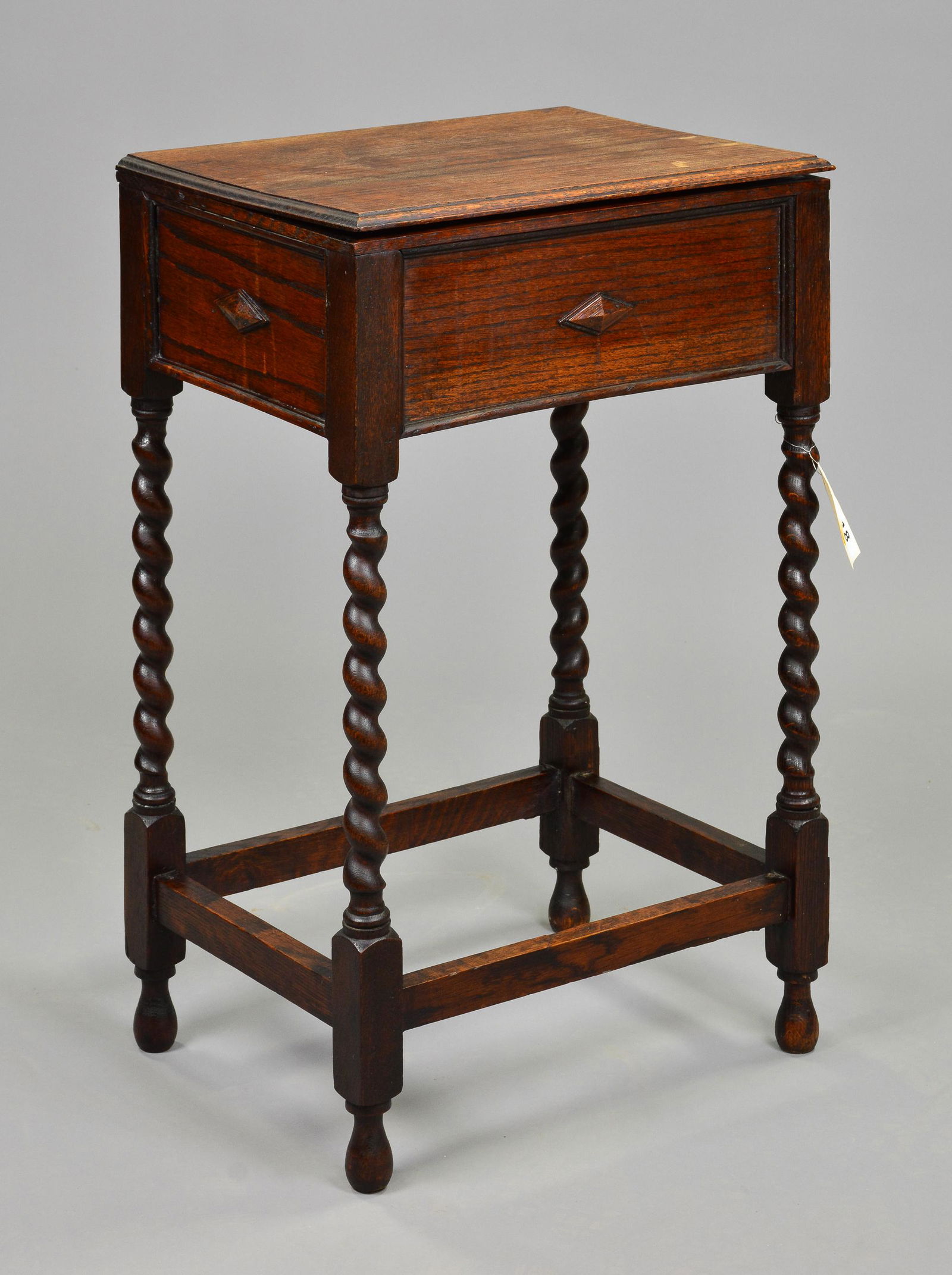 English Barley Twist Lift Top Table (1 of 4)