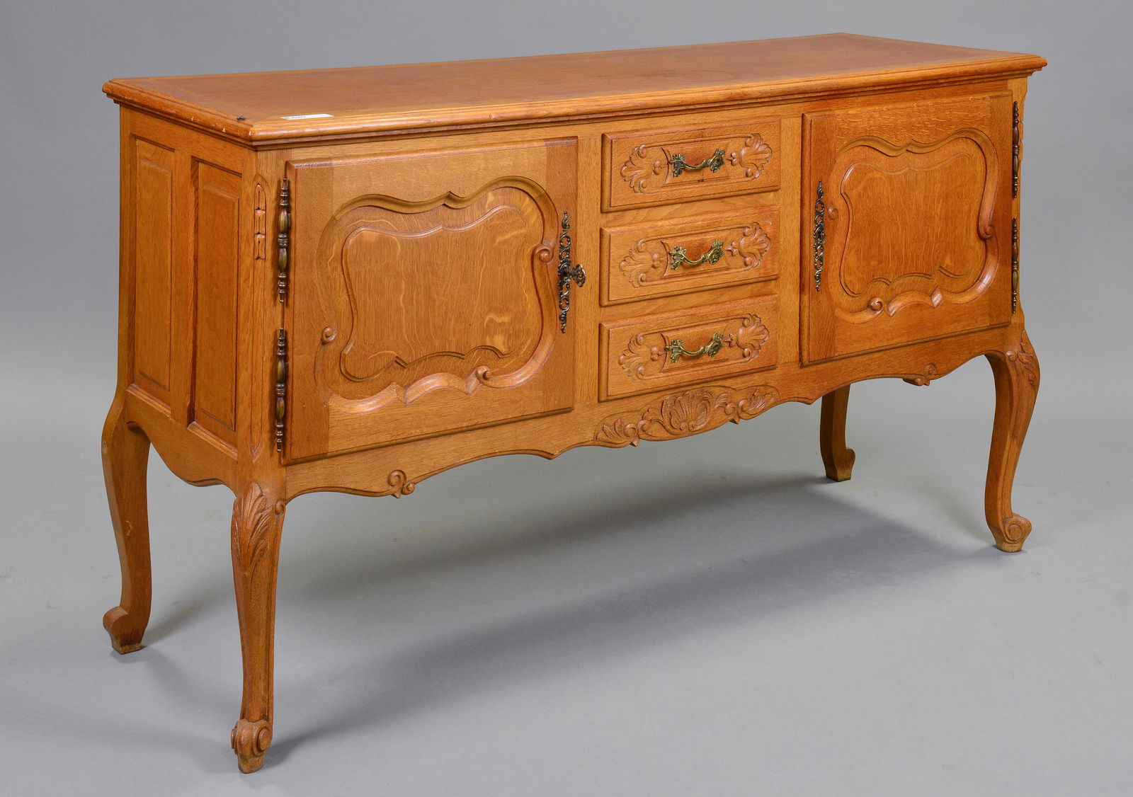 Country French Oak Server (1 of 6)