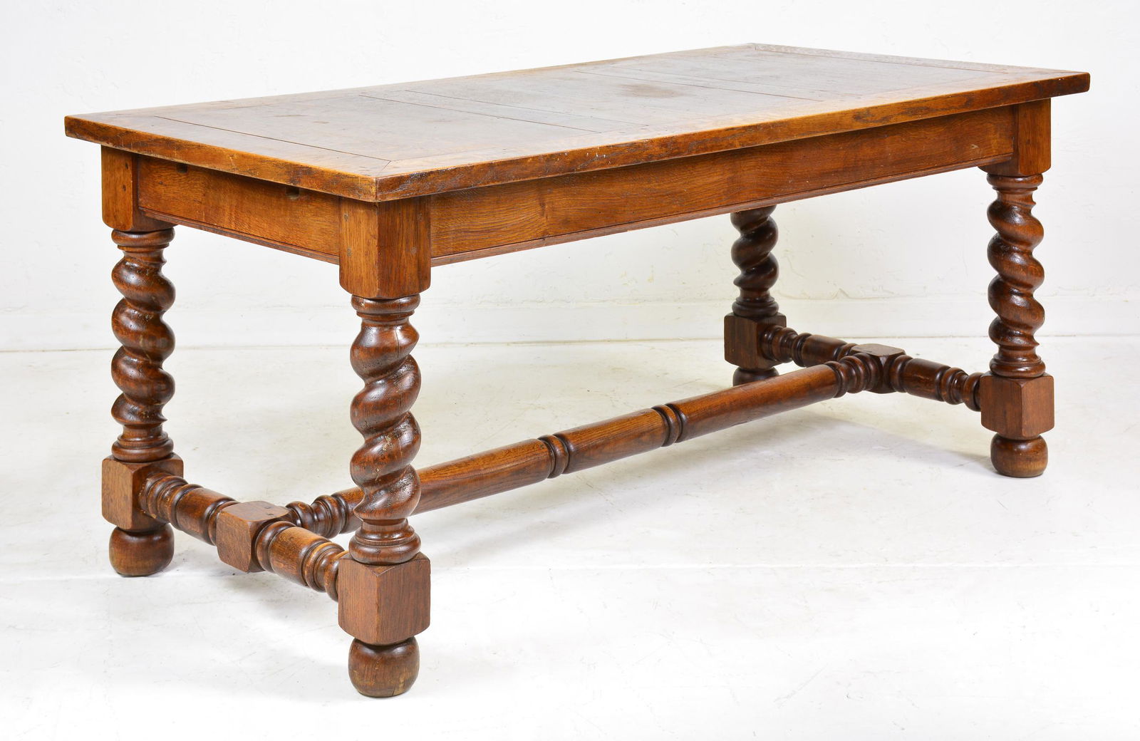 Large Barley Twist Farm Table (1 of 4)