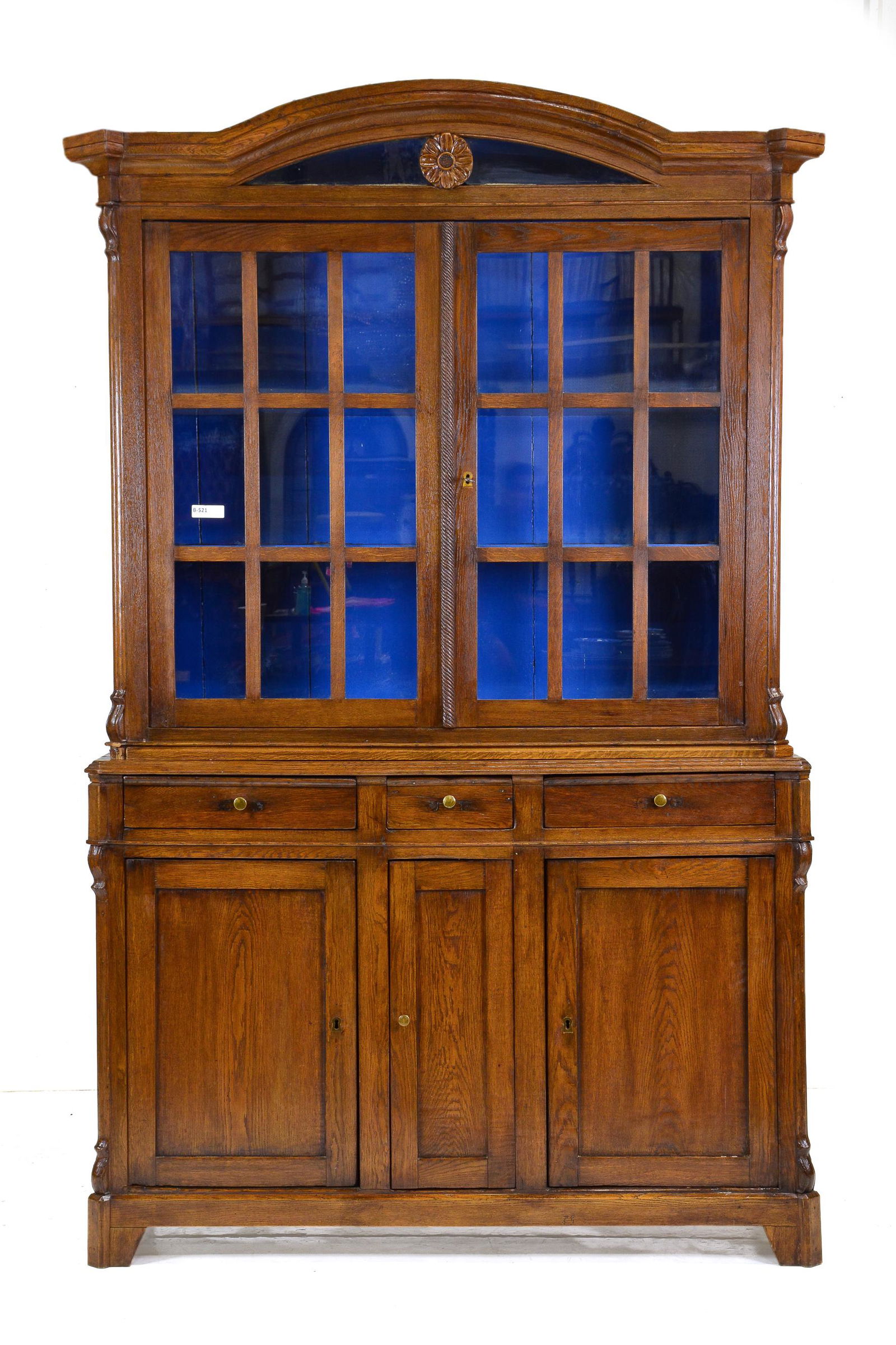 Large French Bookcase / Cupboard (1 of 7)
