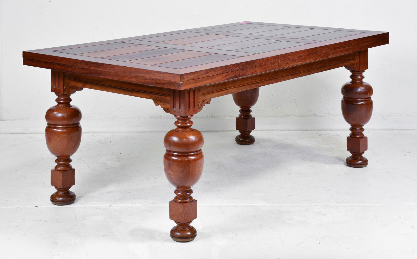 Large Draw Leaf Dining Table (1 of 4)