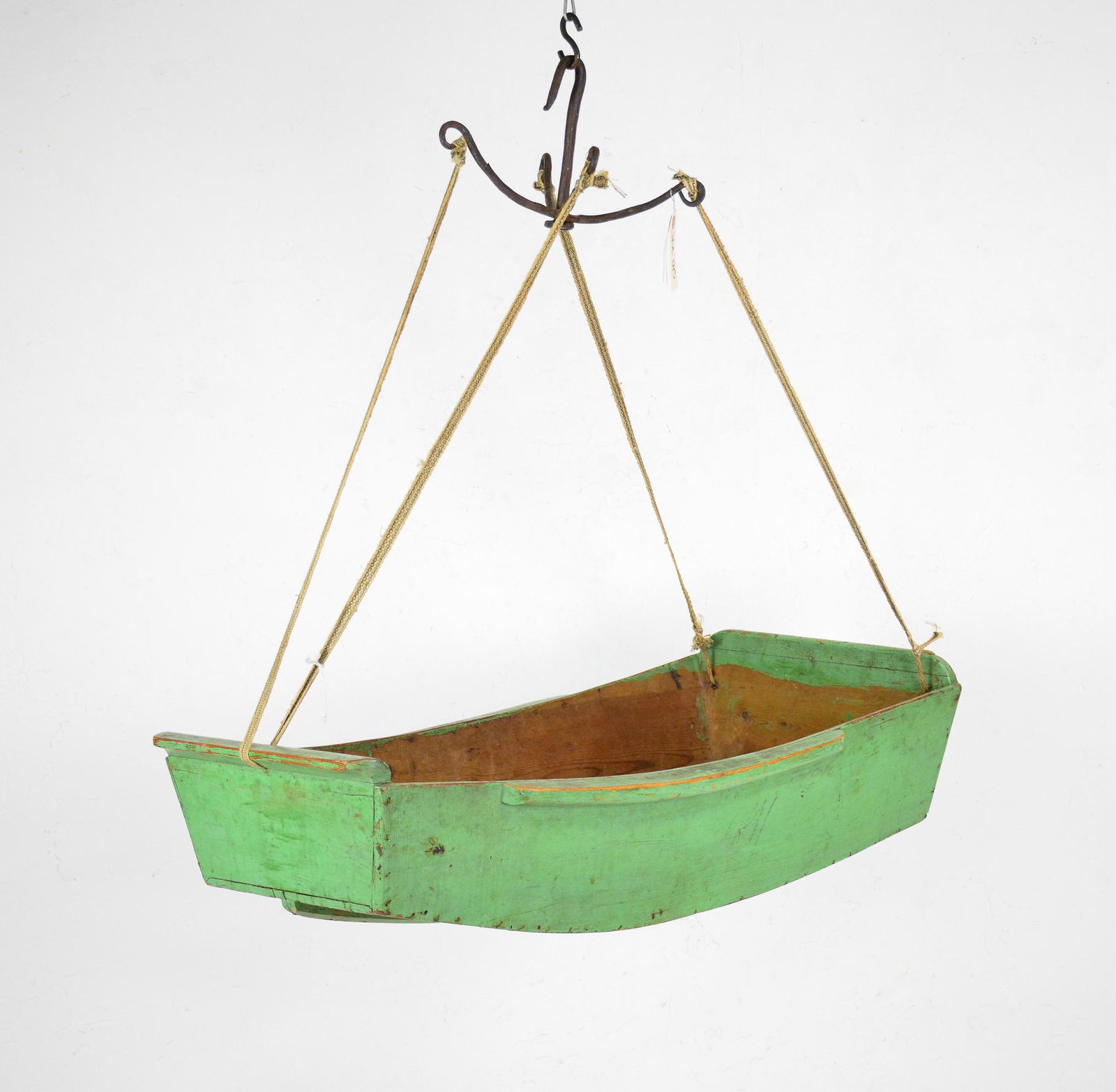 Small Hanging Painted Boat (1 of 4)