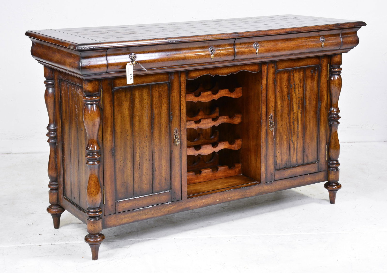 Wine / Bar Server / Cabinet: Wine / Bar Server / Cabinet - 36 in tall x 58 x 22