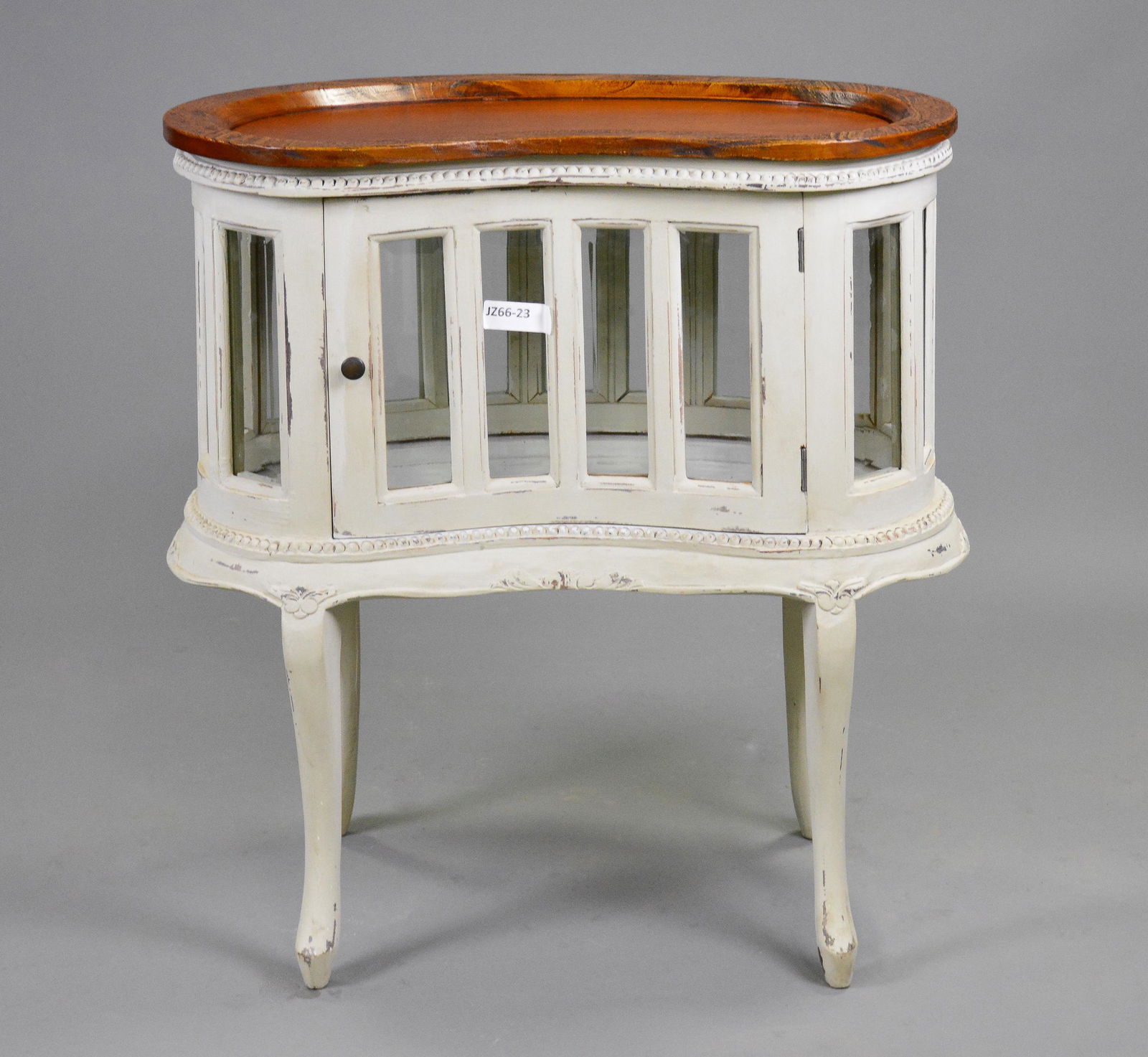 Kidney Shape Tray Top Chocolate Cabinet (1 of 3)