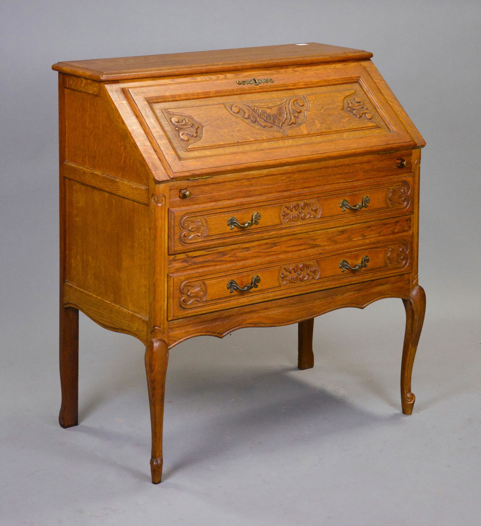 Country French Drop Front Desk (1 of 4)