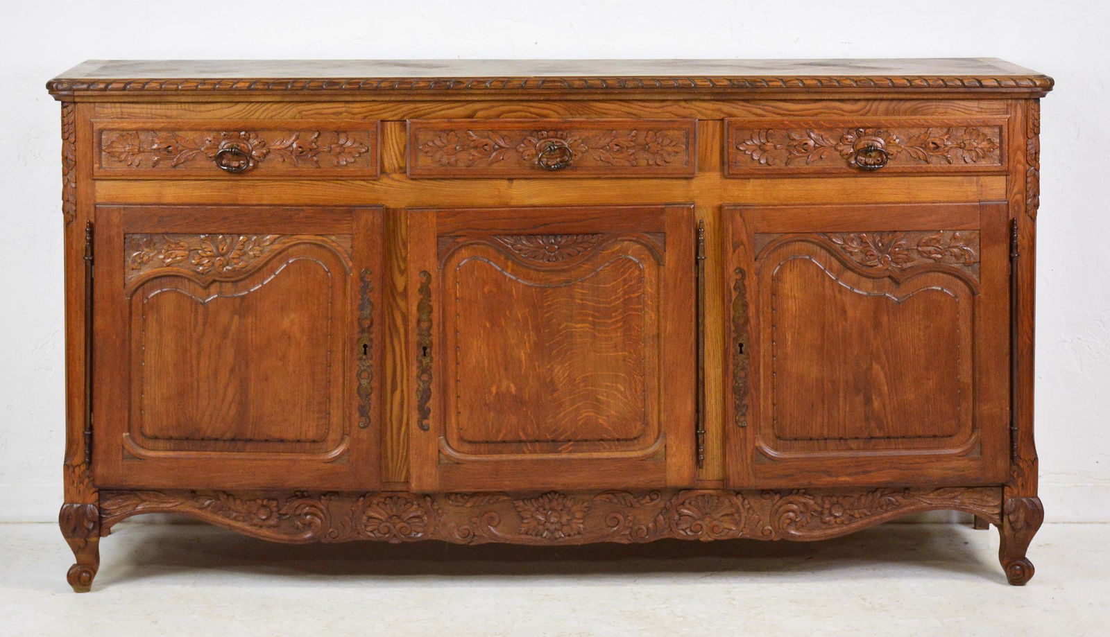 French Oak Server / Sideboard (1 of 4)