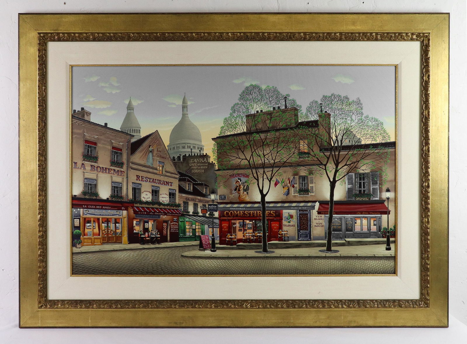 Serigraph on Canvas - La Boheme by KondaKova (1 of 4)