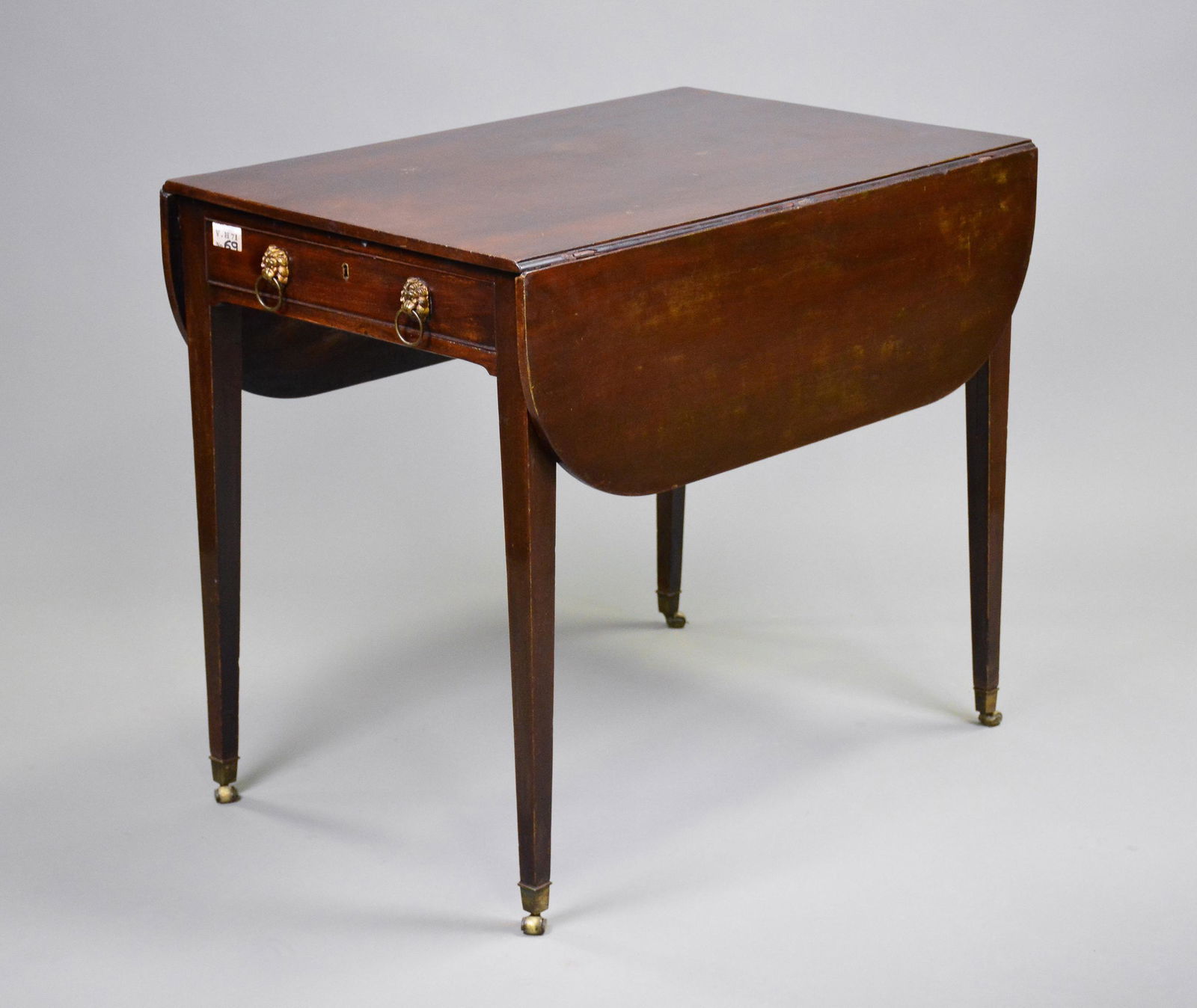 Georgian Mahogany Pembroke Style Table (1 of 5)