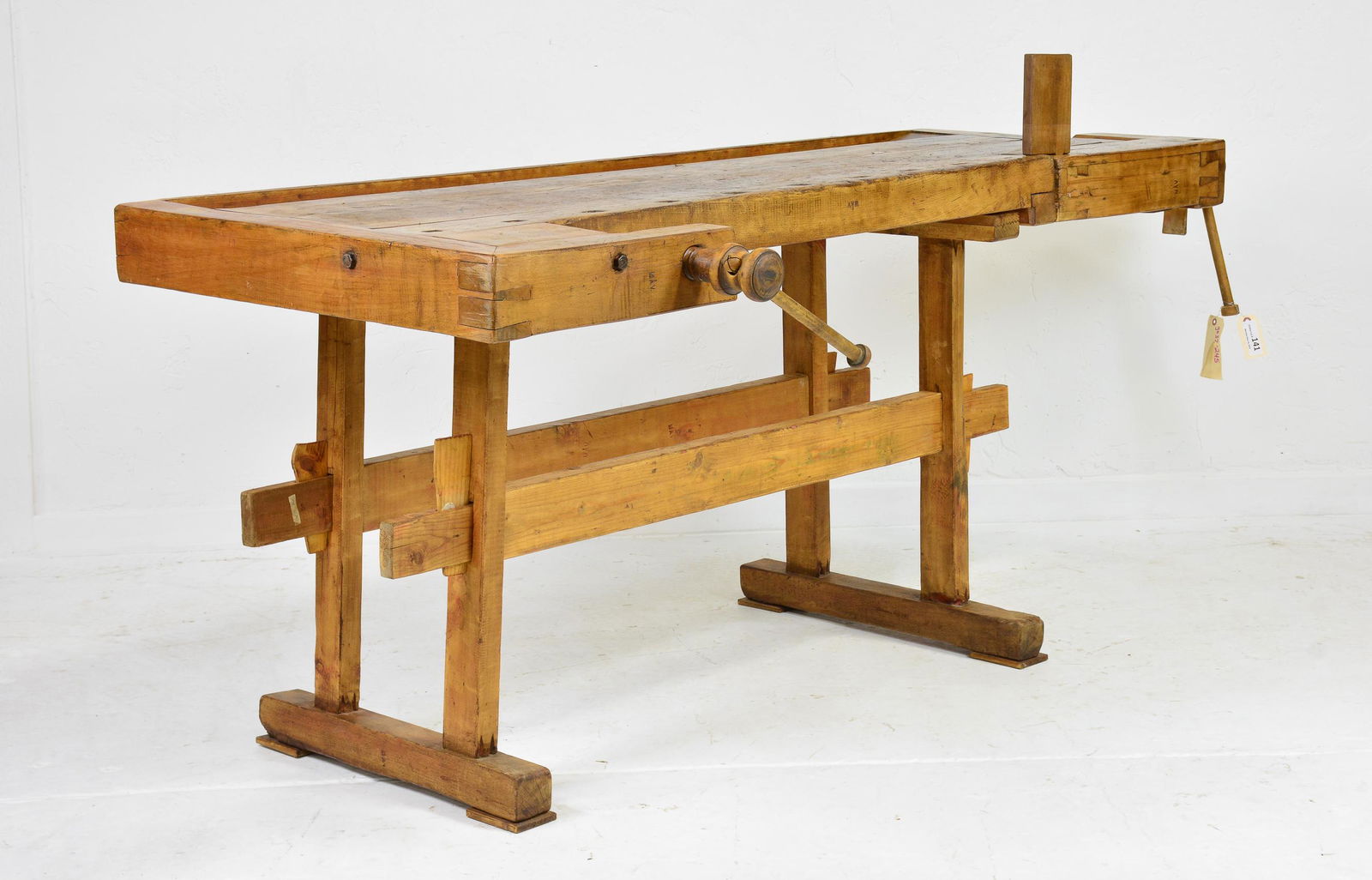 European Workbench With Vice #1 (1 of 3)