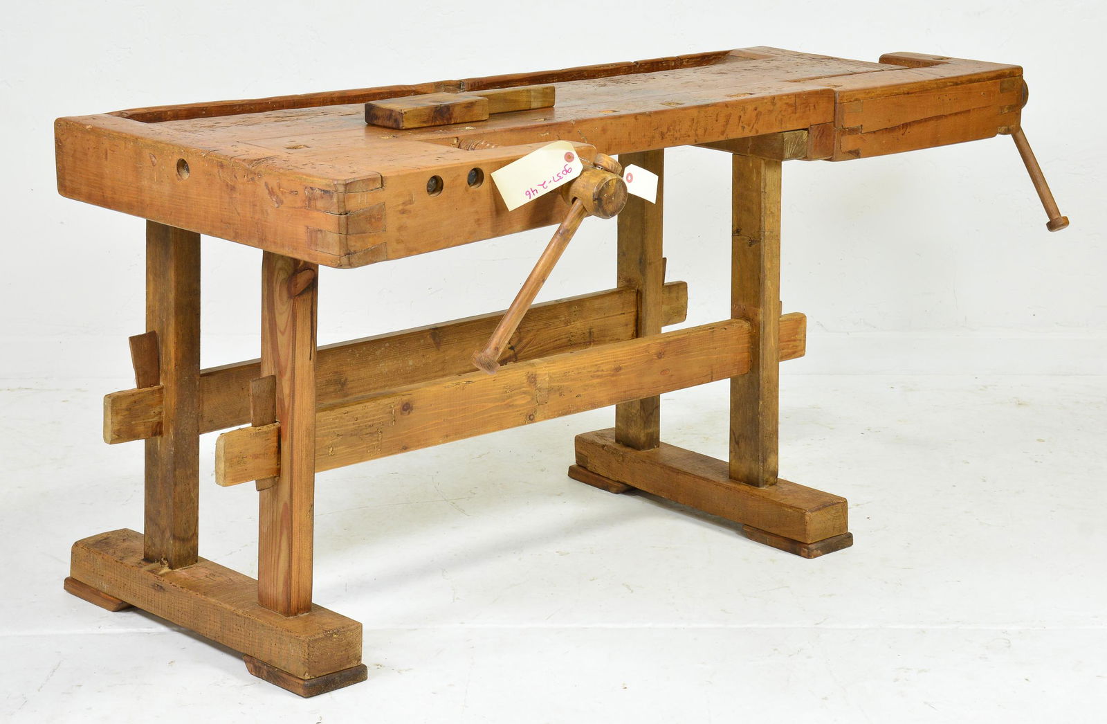 European Workbench With Vice #3 (1 of 3)