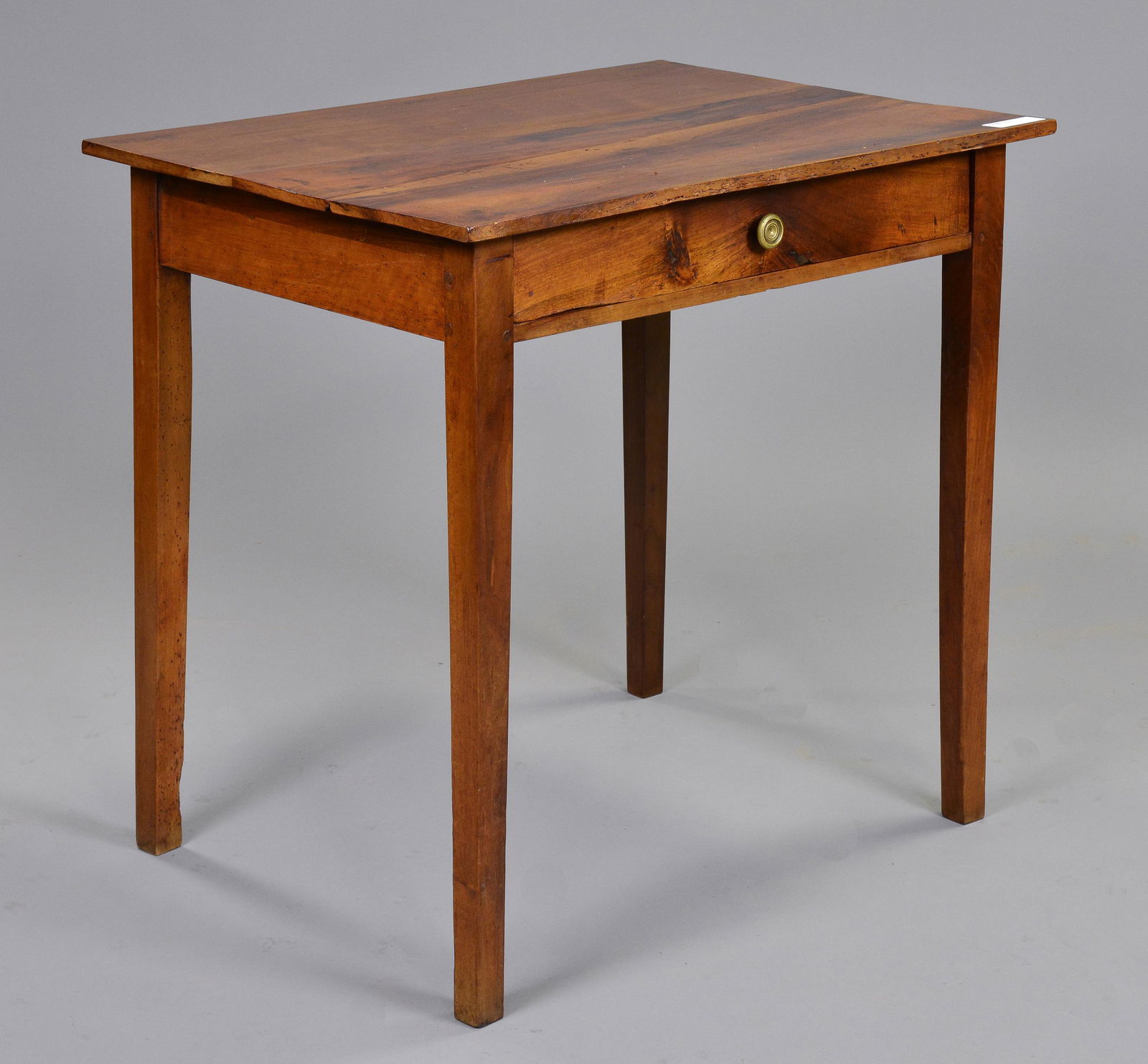 French Single Drawer Walnut Table (1 of 3)