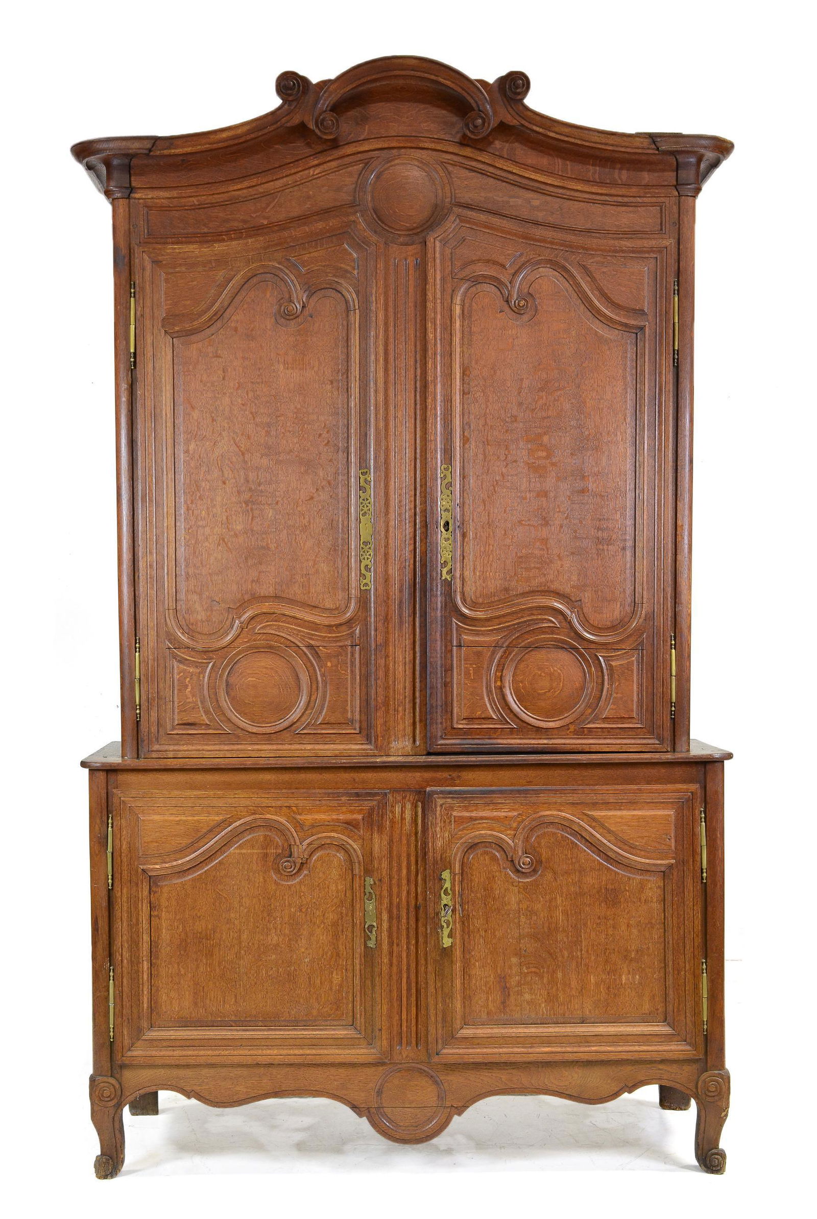 Large French 4 Door Cupboard (1 of 5)
