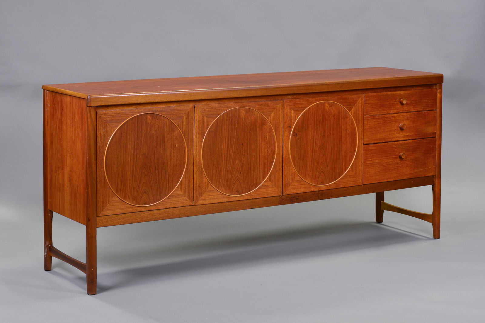 Mid Century Sideboard by Nathan - "Circles" (1 of 8)