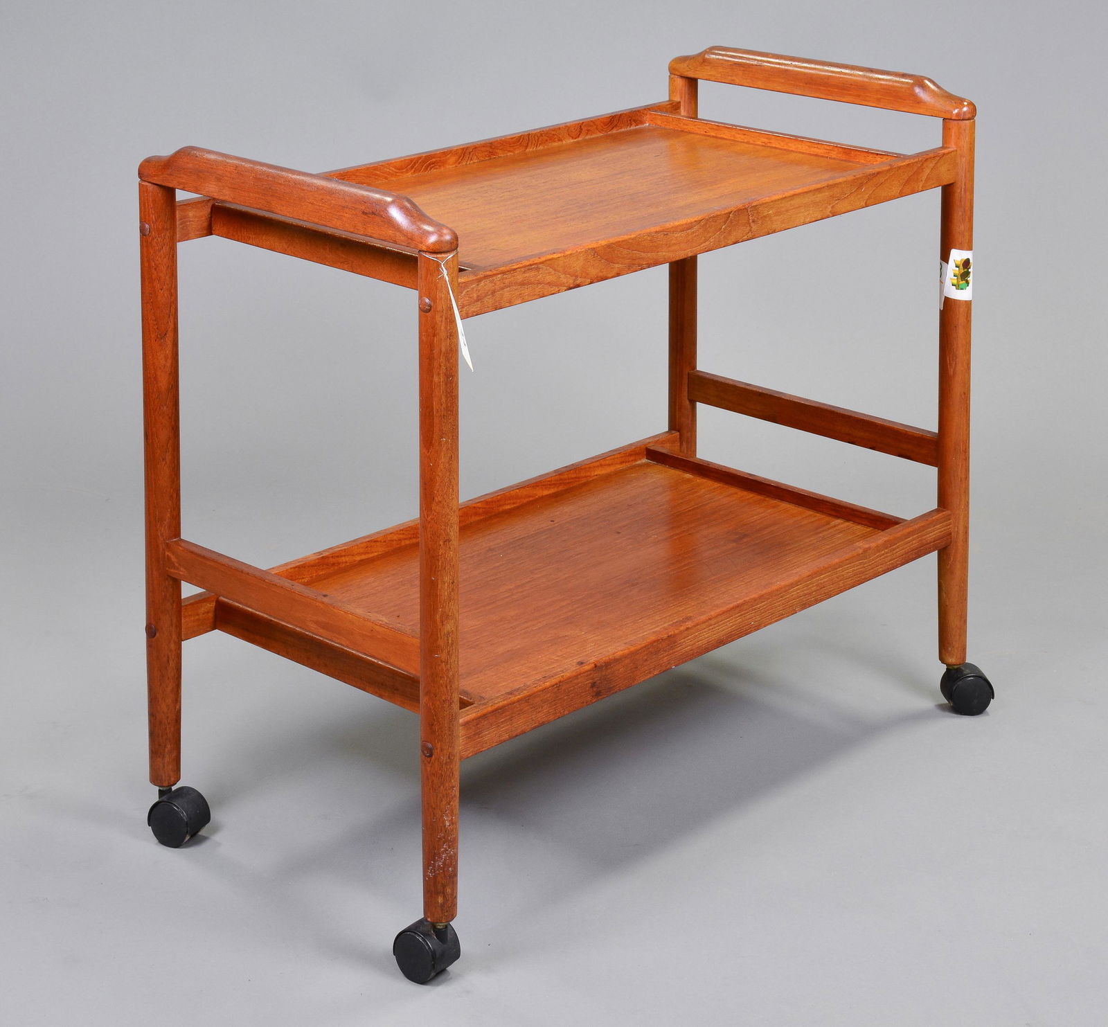 Two Tier Mid Century Cocktail Cart (1 of 5)