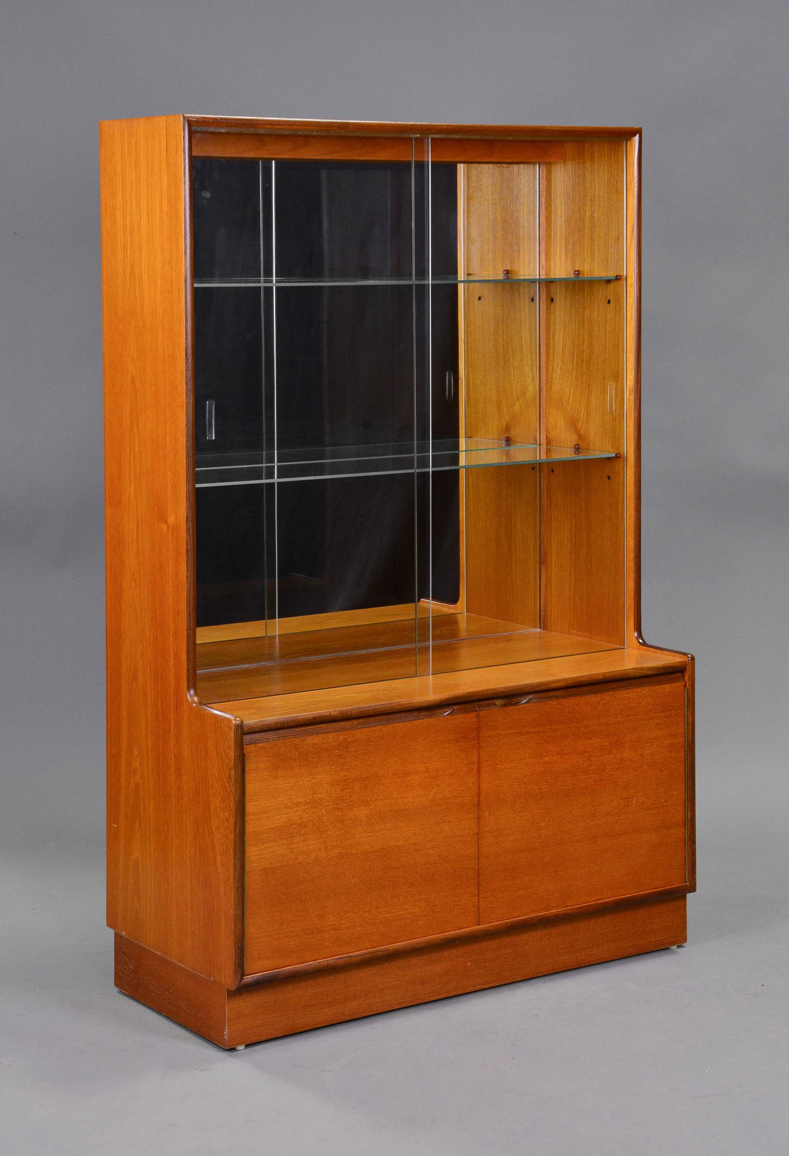 Mid Century Modern Display Cabinet - Glass Doors (1 of 2)