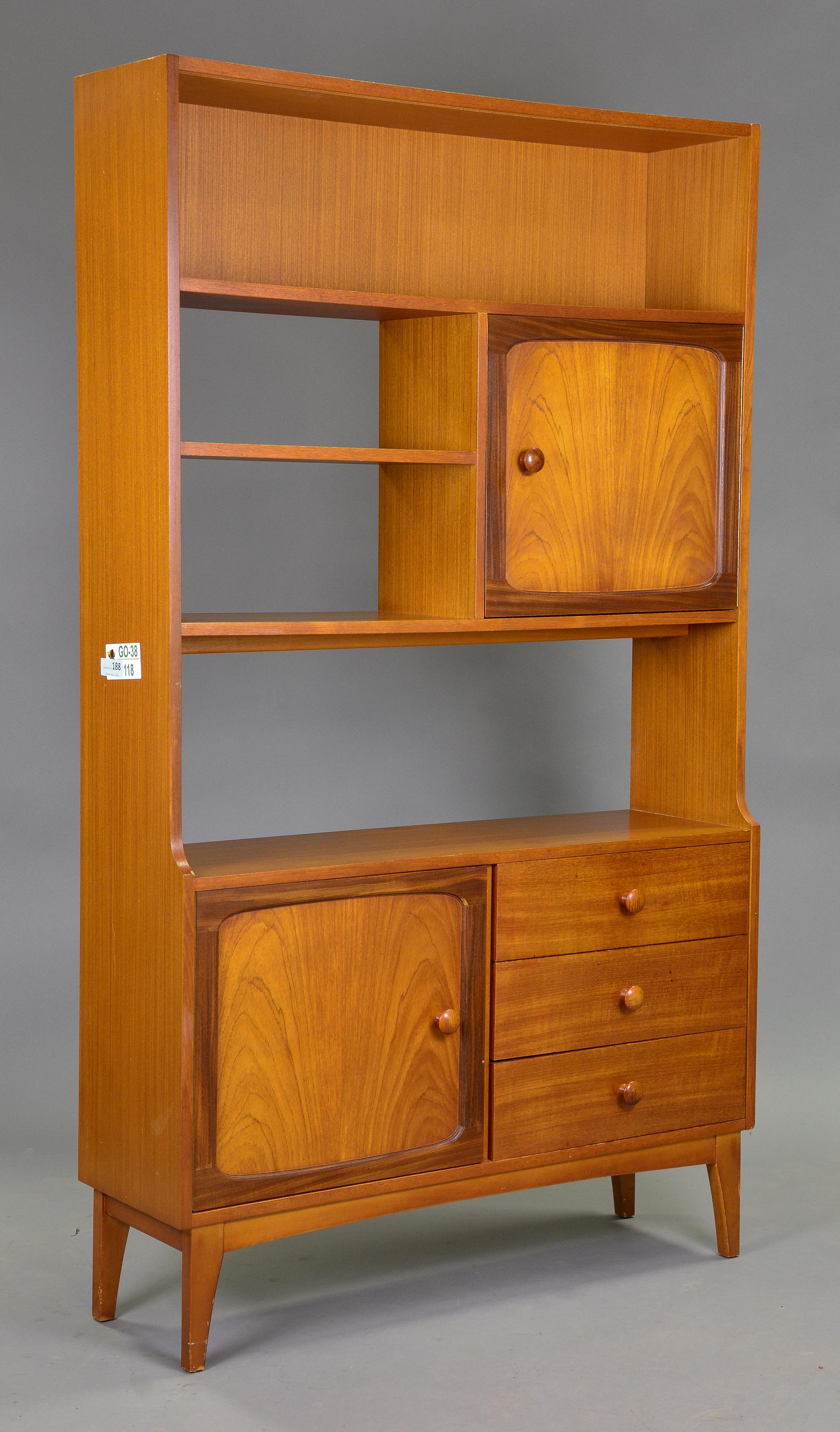 Mid Century Modern Open Bookcase / Room Divider #1 (1 of 5)