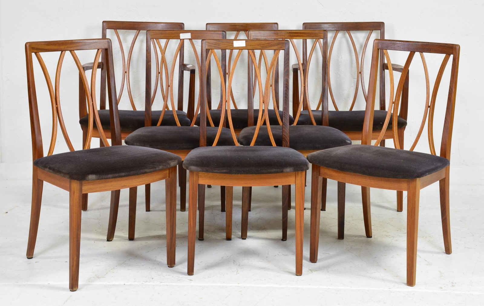 Set of 8 Mid Century Modern G-Plan Chairs (1 of 4)