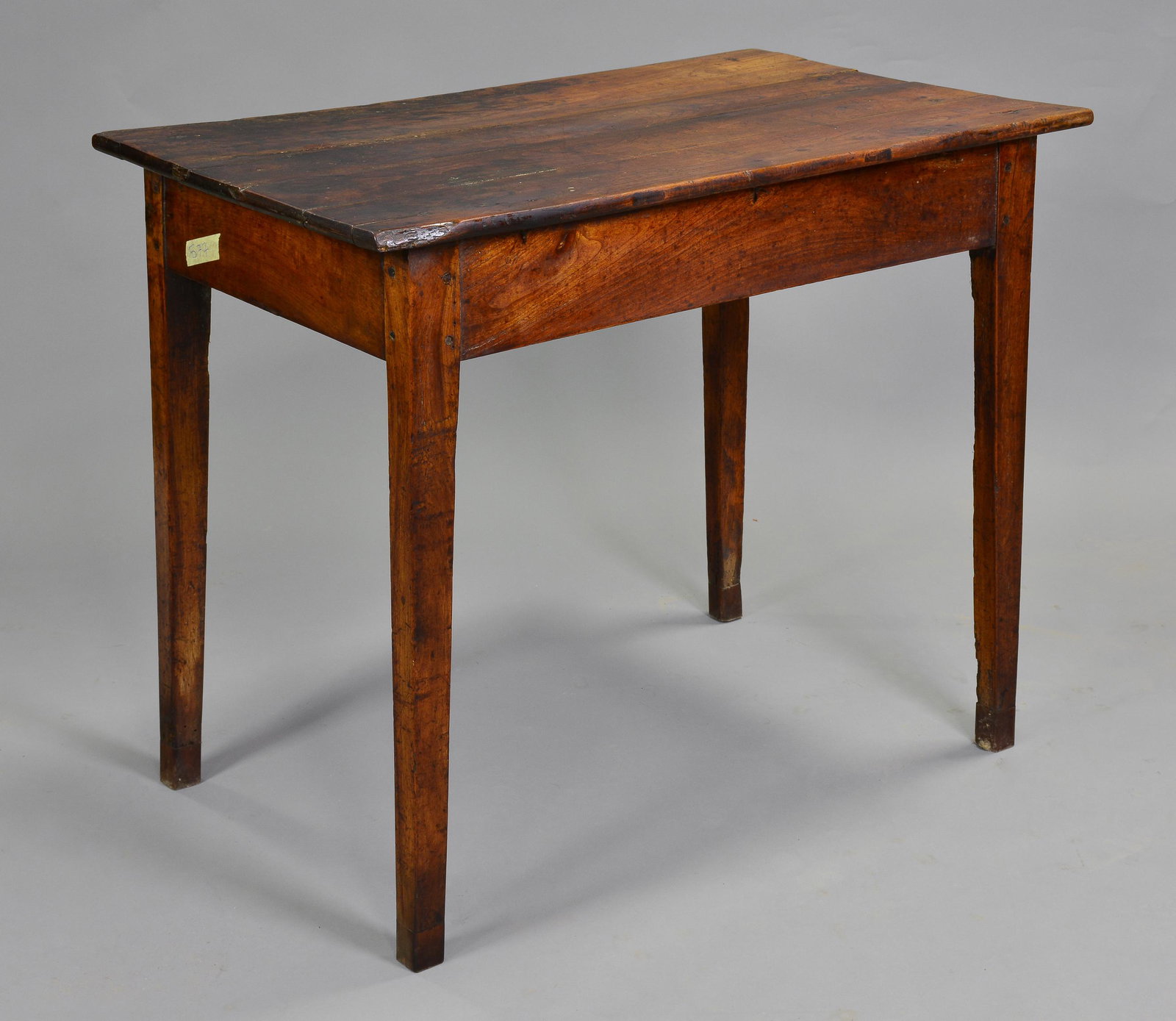 Small Rustic French Single Drawer Table In Cherry (1 of 4)