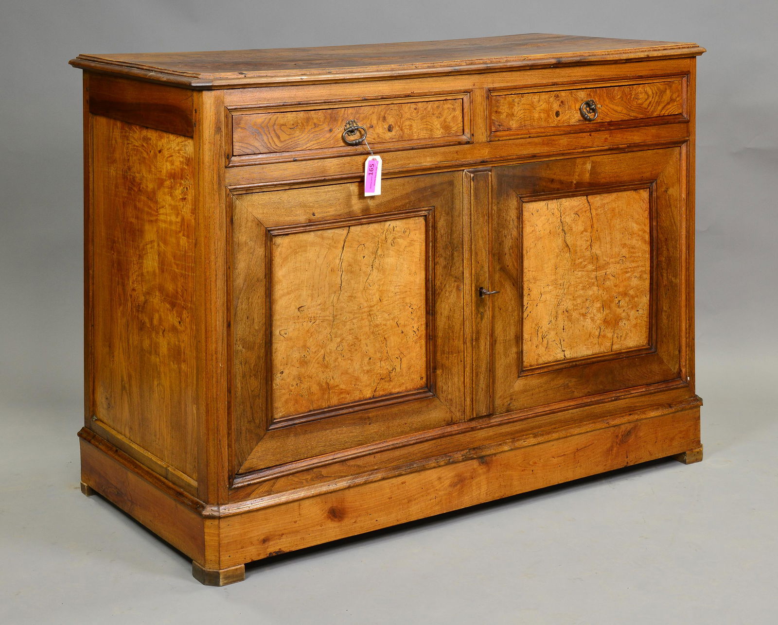 Louis Philippe Style 2 Drawer 2 Door Buffet (1 of 5)