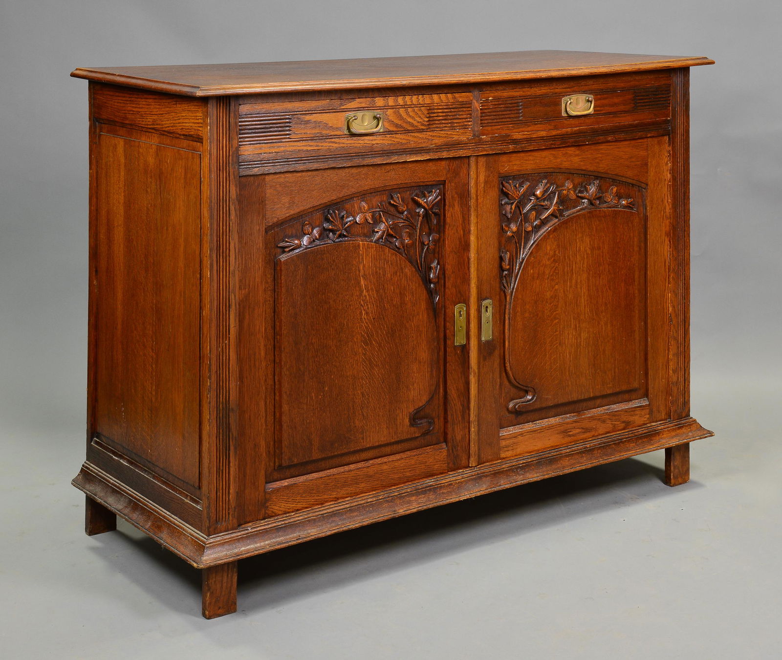 French Carved Oak Server / Sideboard (1 of 7)
