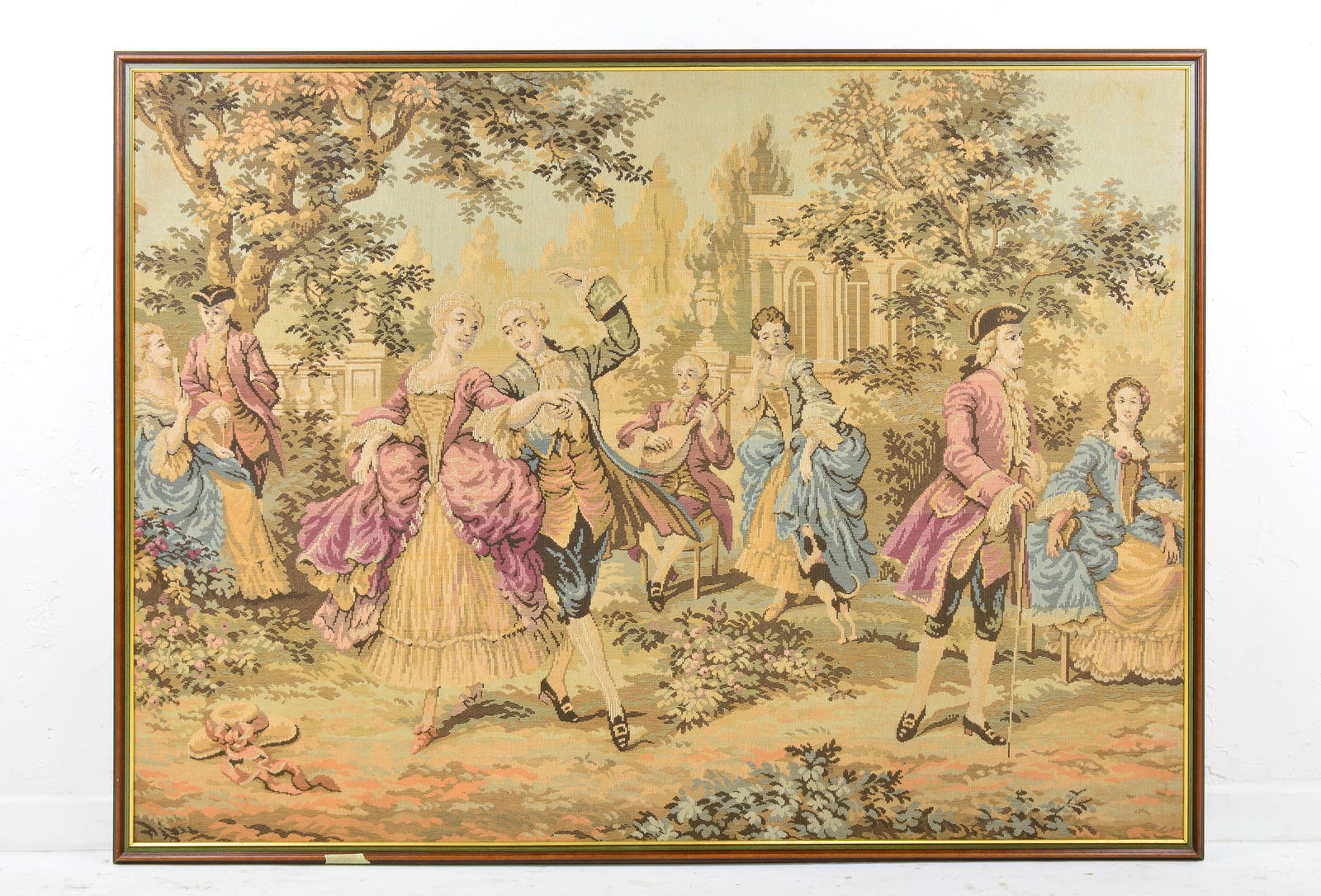 Framed French Tapestry (1 of 4)