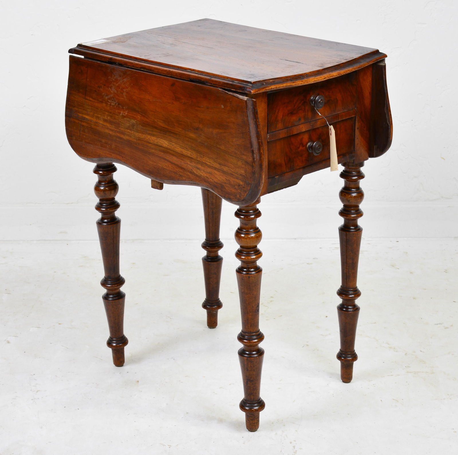 Napoleon III French Sewing Table in  Walnut (1 of 5)