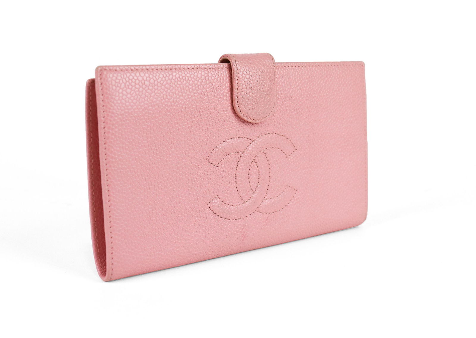 Chanel CC Long Bifold Wallet in Caviar Leather (1 of 5)