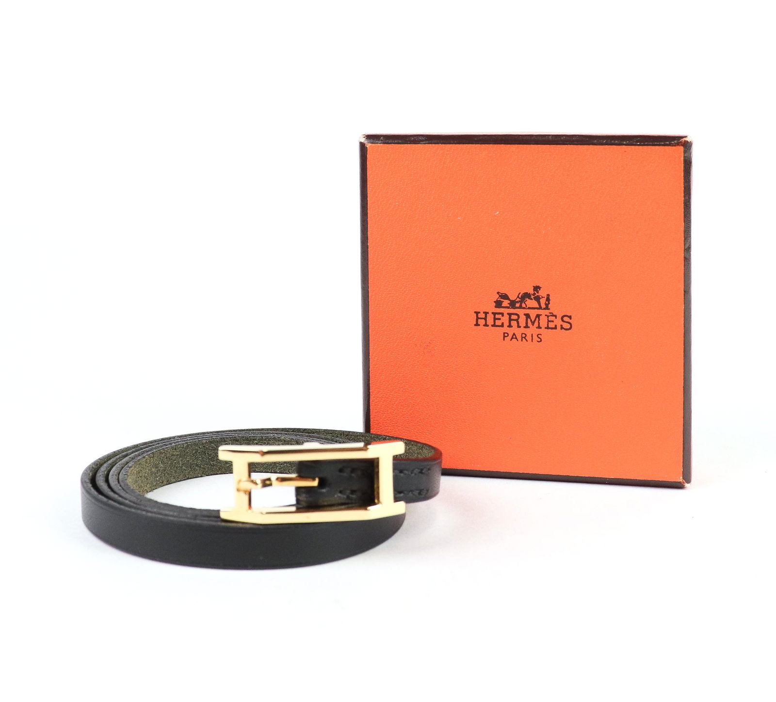 Hermes Hapi 3 Bracelet in Swift Leather (1 of 7)