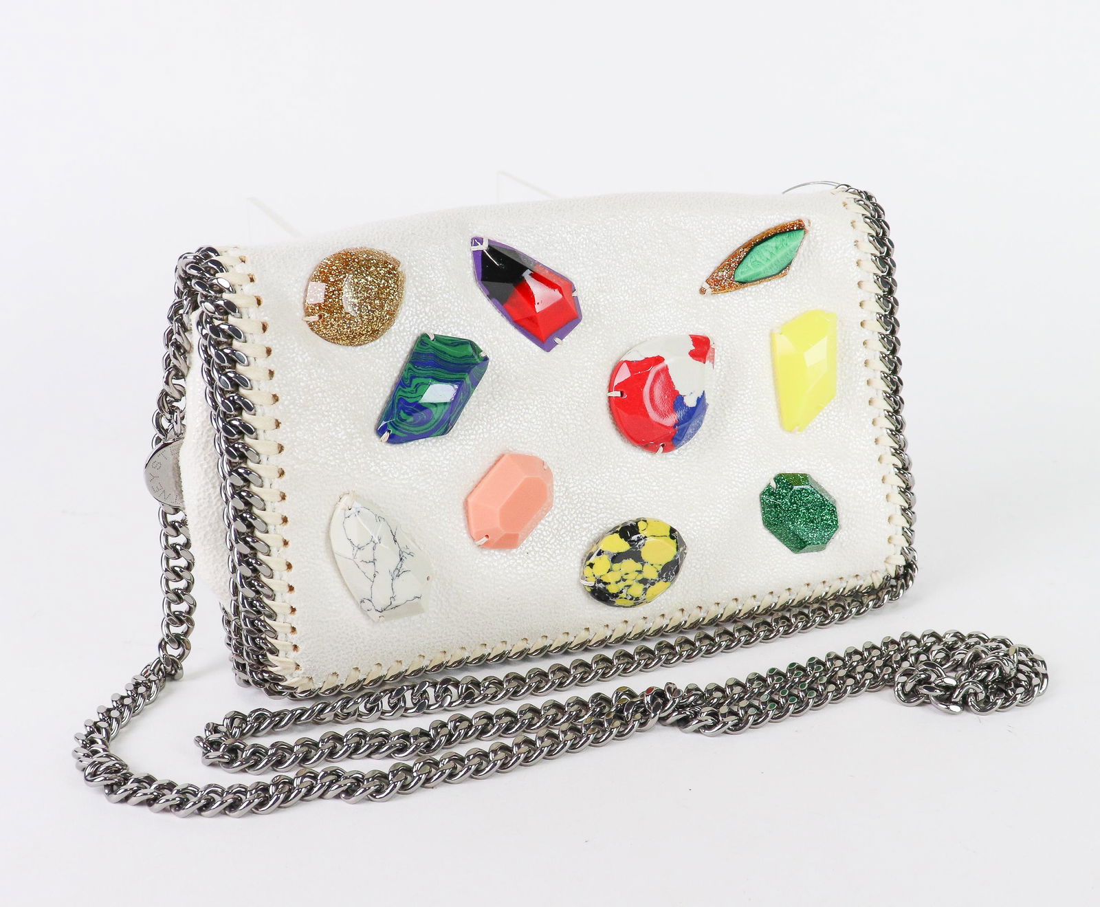 Stella McCartney Falabella Gemstone Chain Flap (1 of 3)