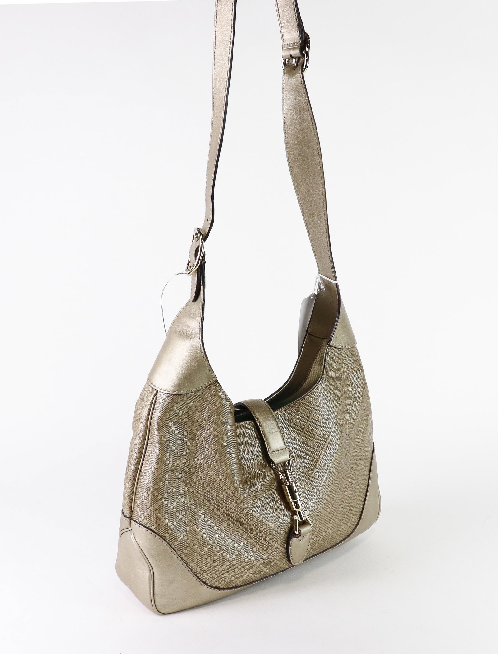 Gucci Jackie  Shoulder Bag in Leather Diamante Leather (1 of 5)