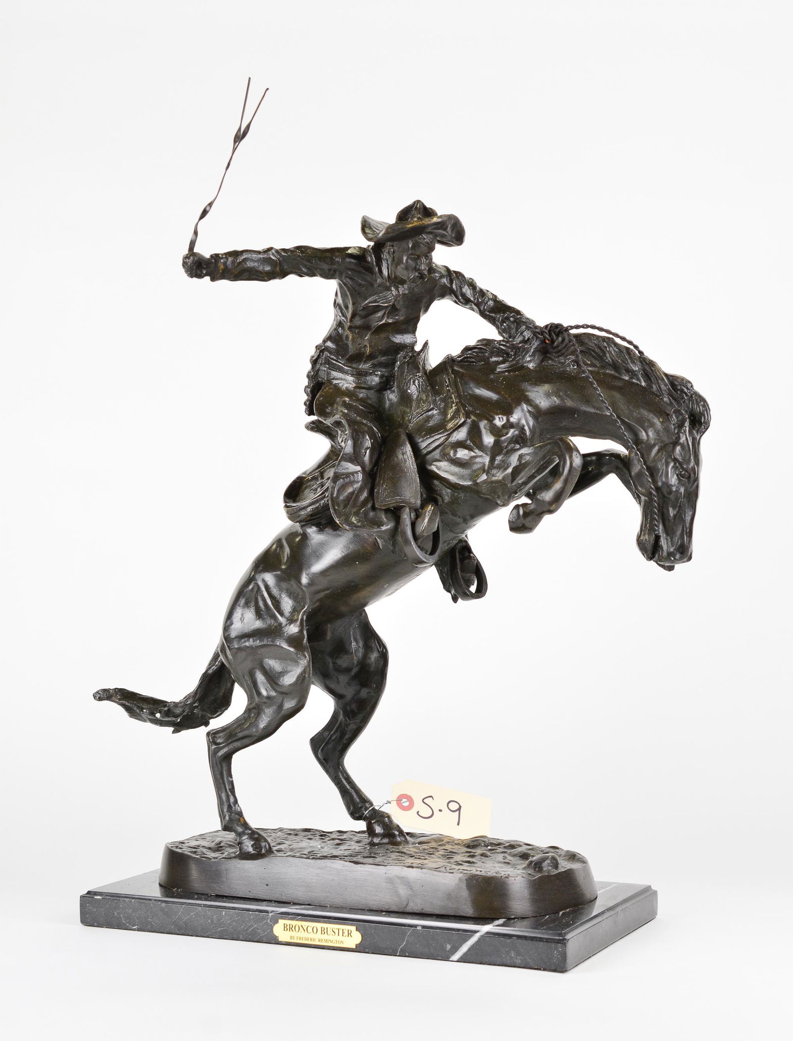 Bronze Bronco Buster Figure (1 of 5)