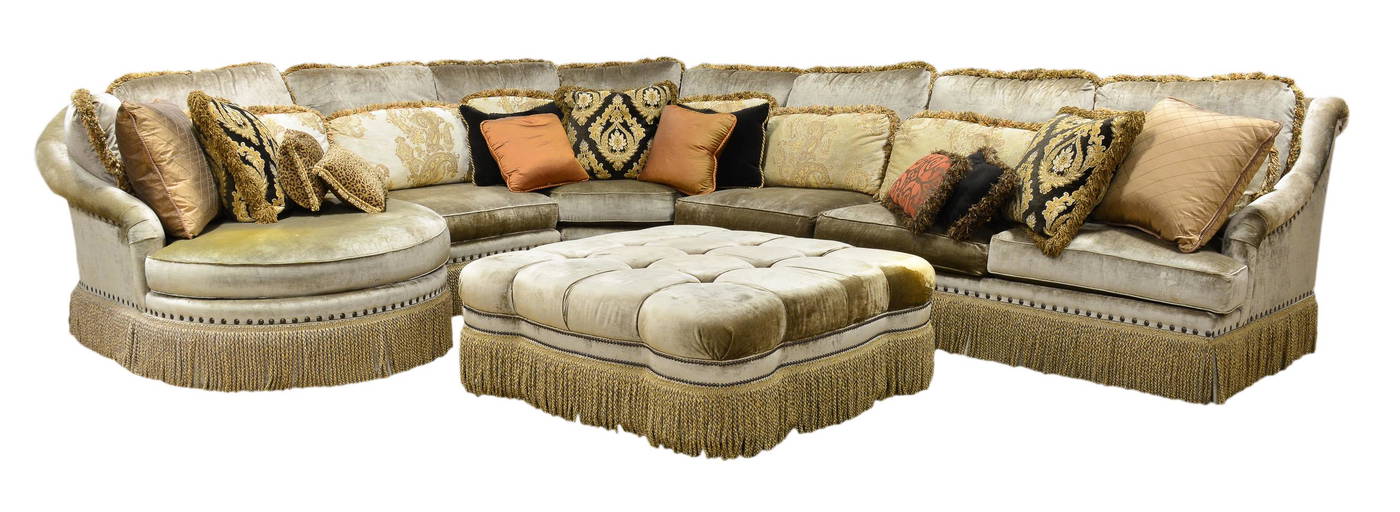 Elegant Sectional Sofa by Taylor King May 31, 2021 Gallery Auctions