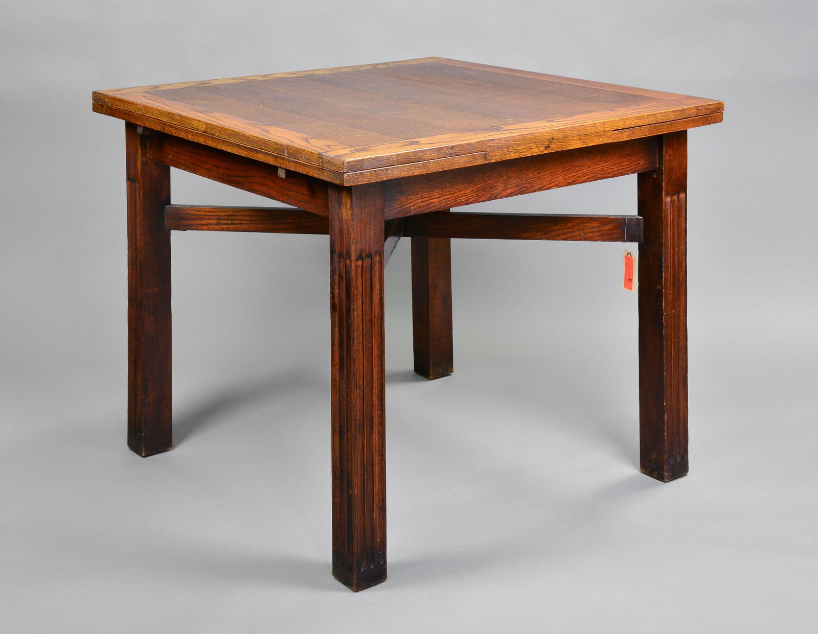 English Oak Draw Leaf Table (1 of 4)
