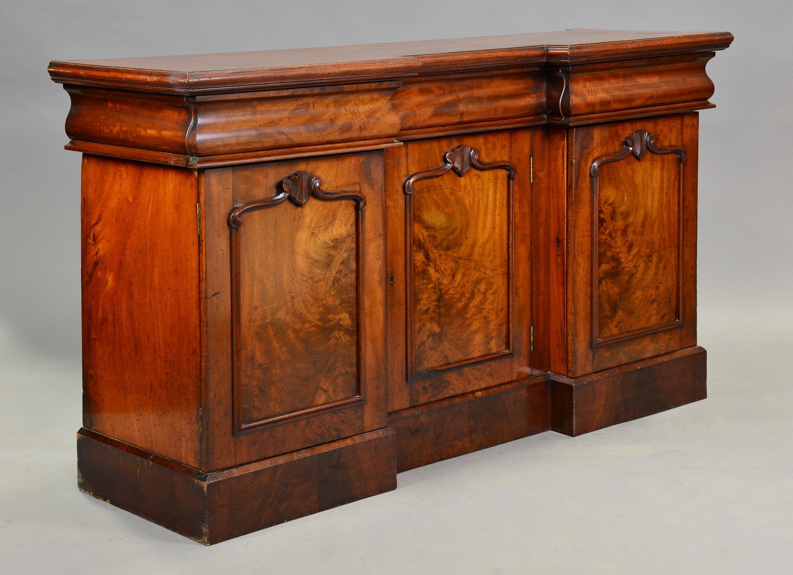 Victorian Mahogany 3 Door Server / Sideboard (1 of 7)