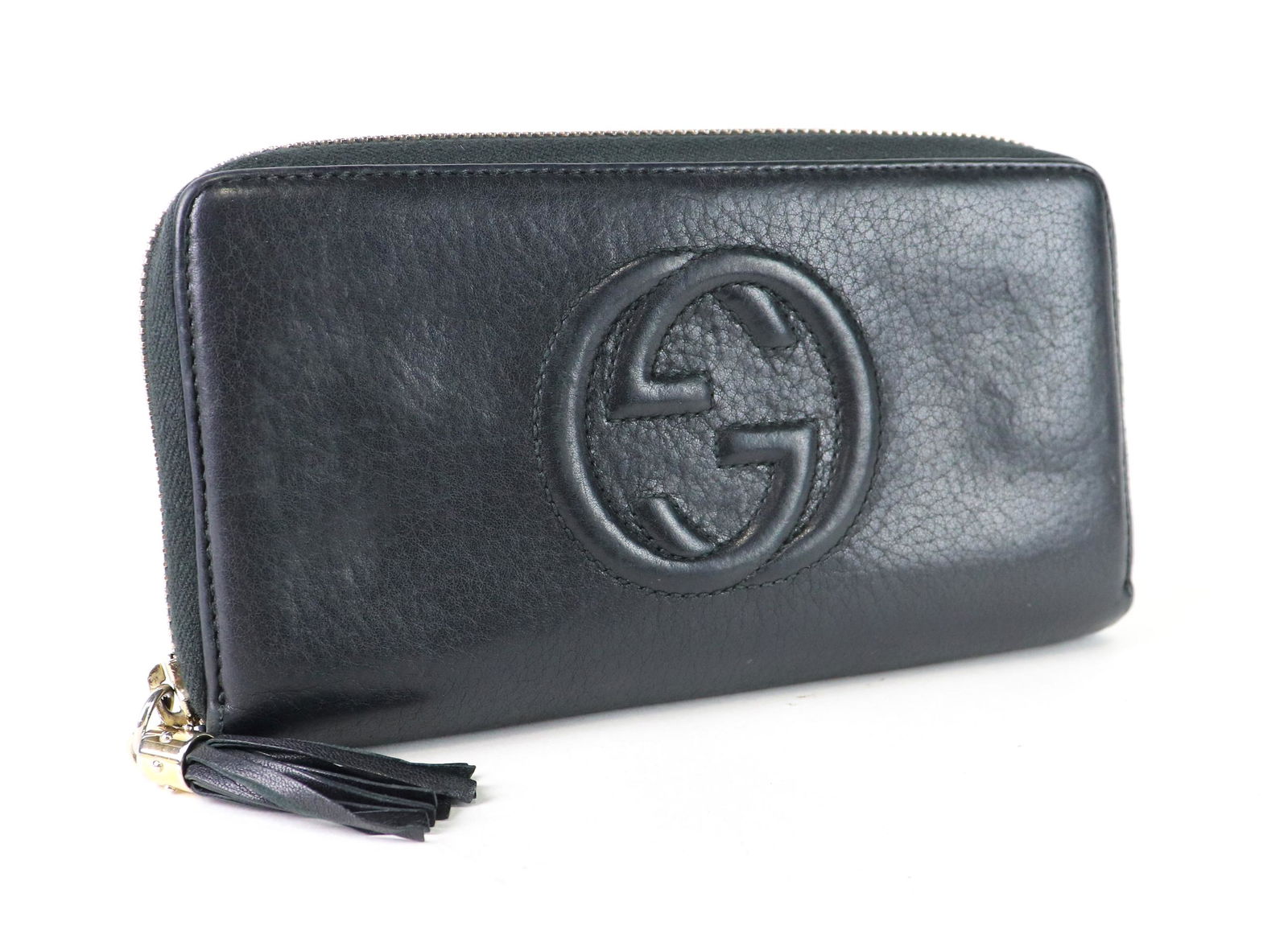 Gucci Soho Zip Around Wallet in Smooth Leather (1 of 3)