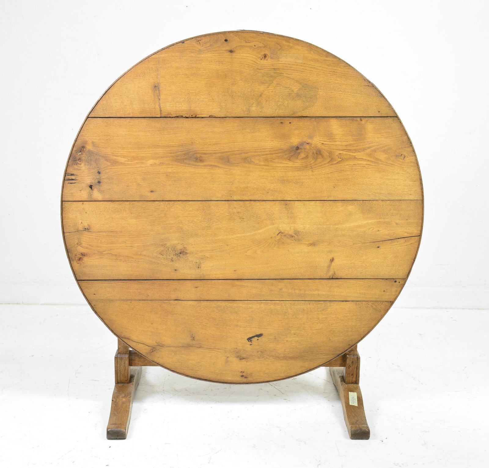 French Tilt Top Wine Table: French Tilt Top Wine / Vendange Table - 49 in tall x 46 x 25, 28 in tall when down