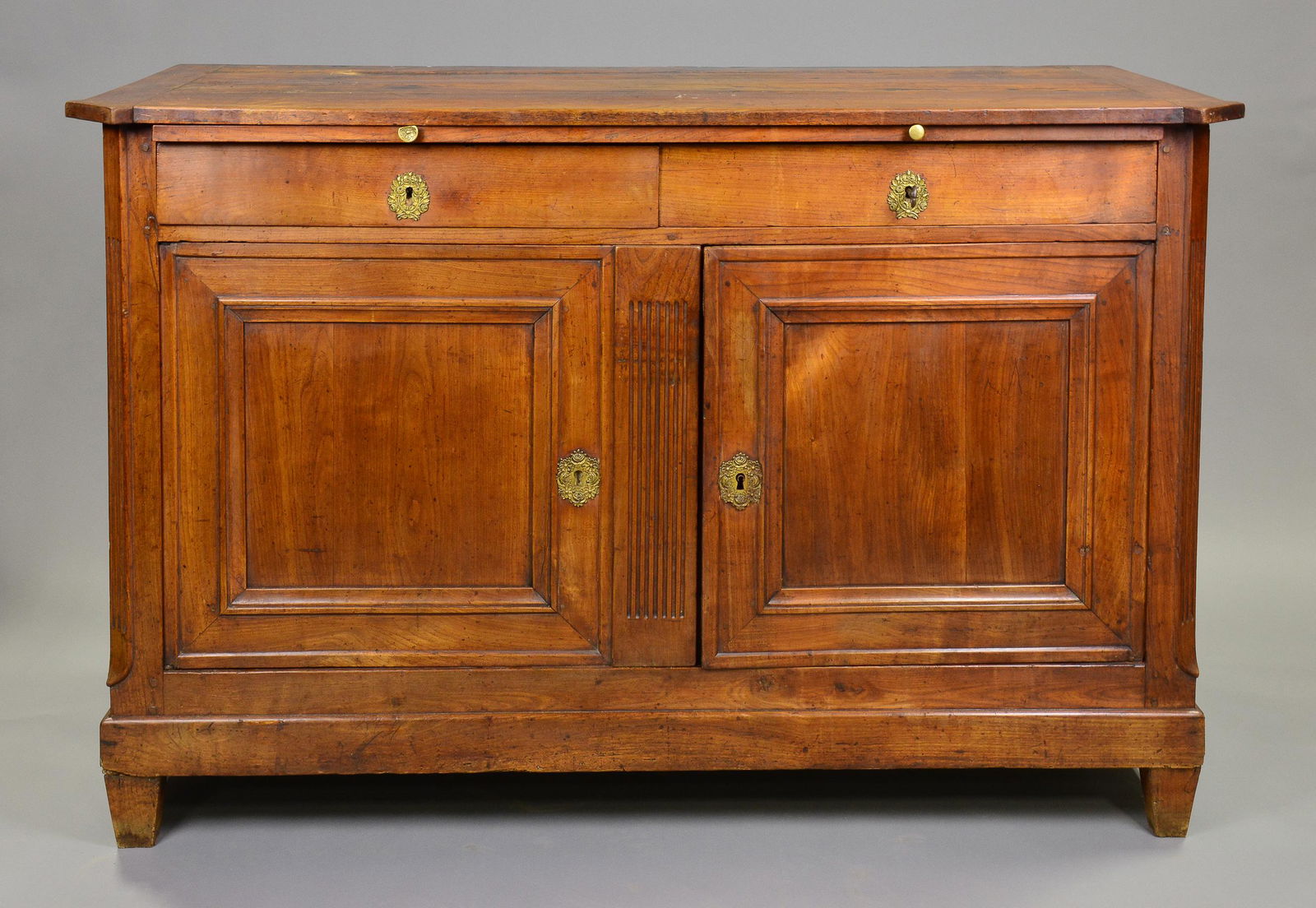 Louis XVI Style 2 Door Server In Cherry (1 of 7)