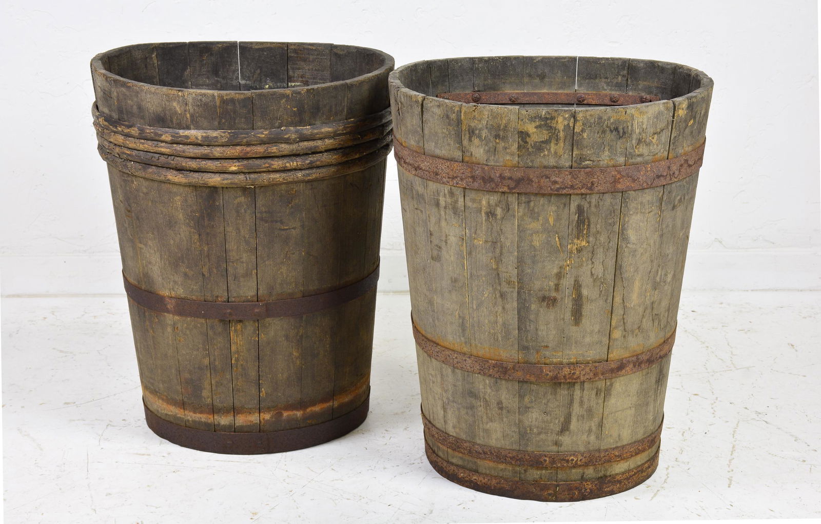 2 French Chestnut Grape Barrels #1 (1 of 4)