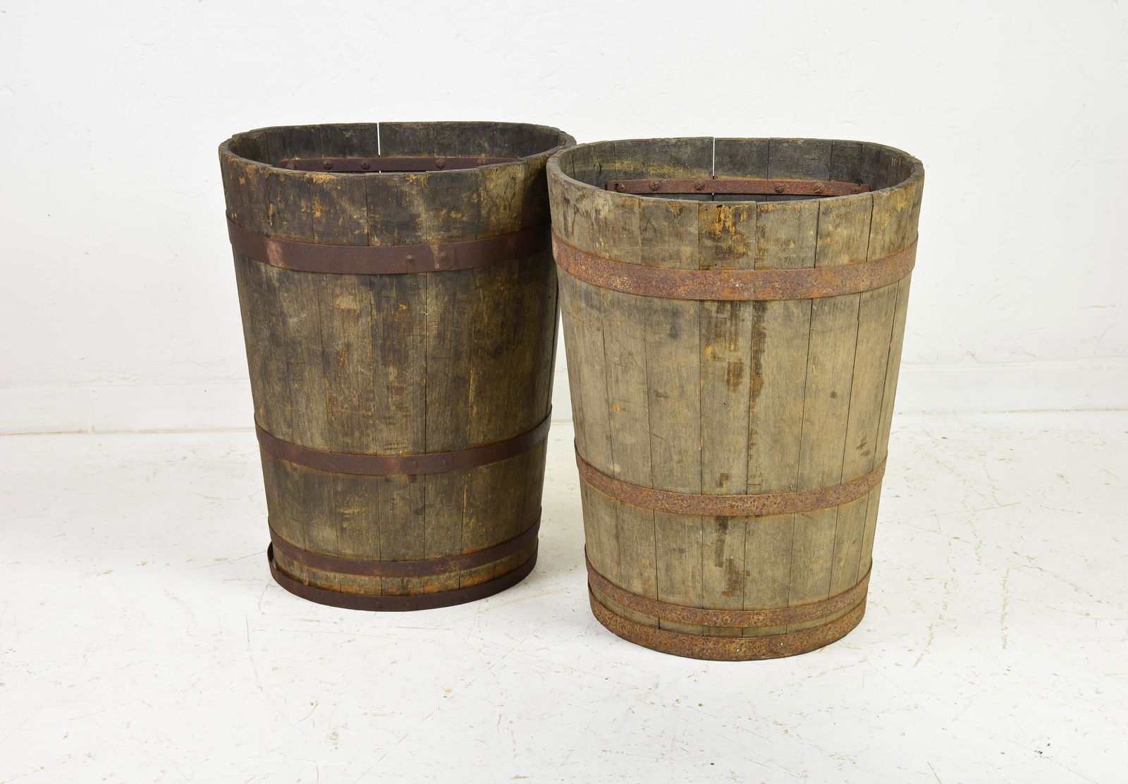 2 French Chestnut Grape Barrels #2 (1 of 4)