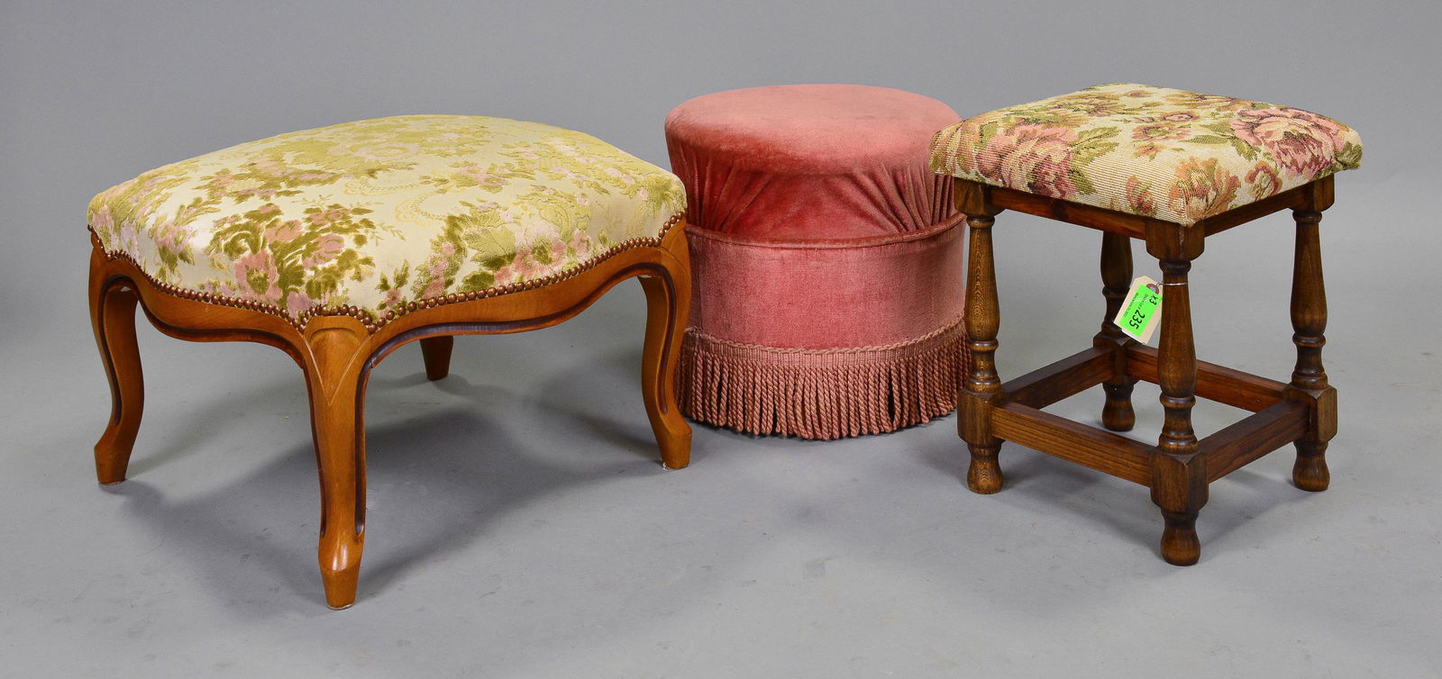 3 Assorted French Stools (1 of 4)