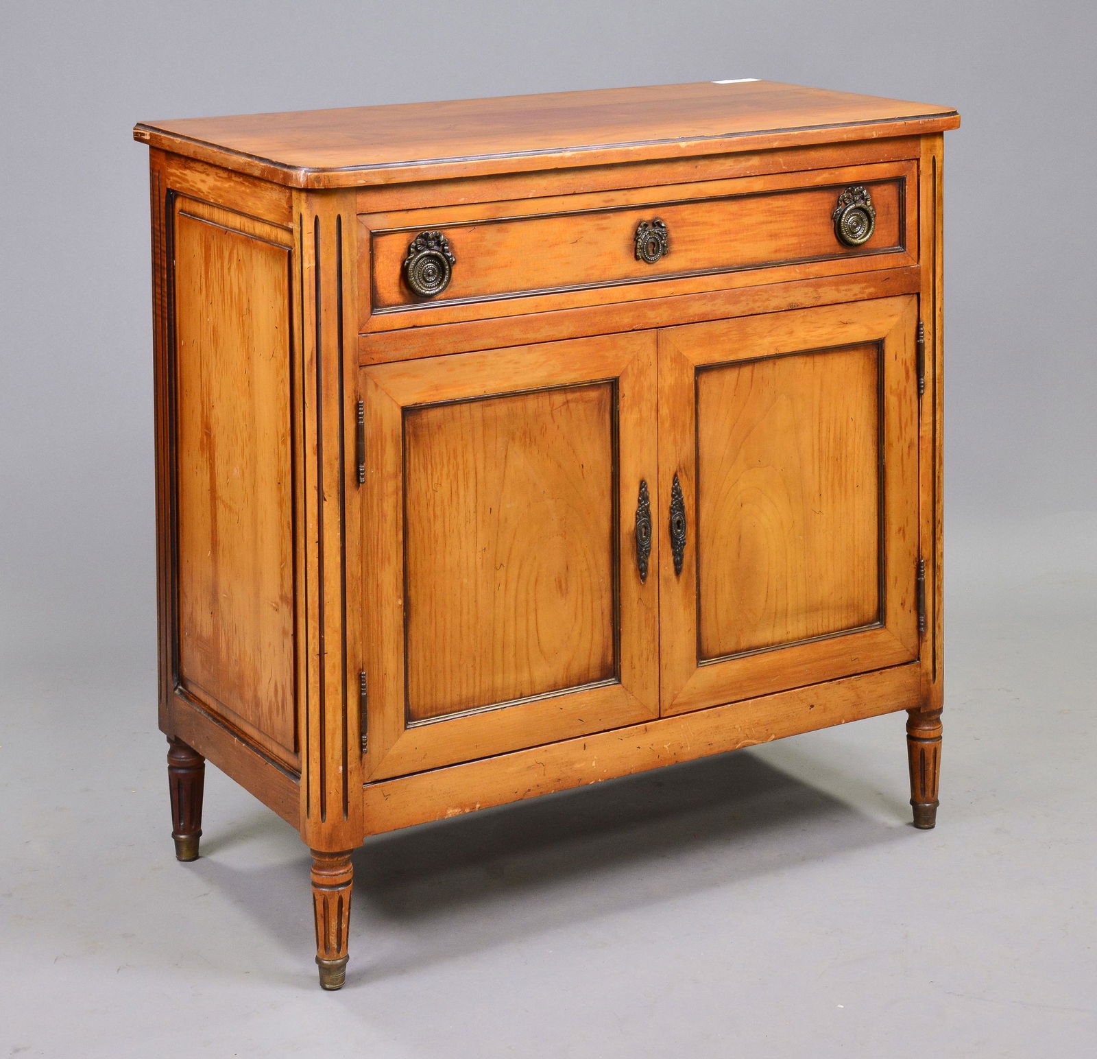 Louis XVI Style Cabinet in Cherry (1 of 3)