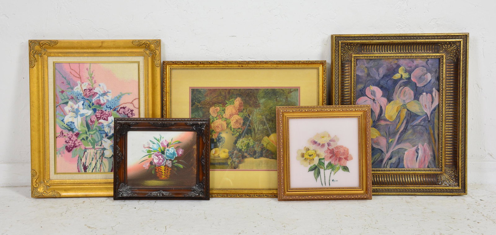 5pcs Assorted Floral Art (1 of 3)